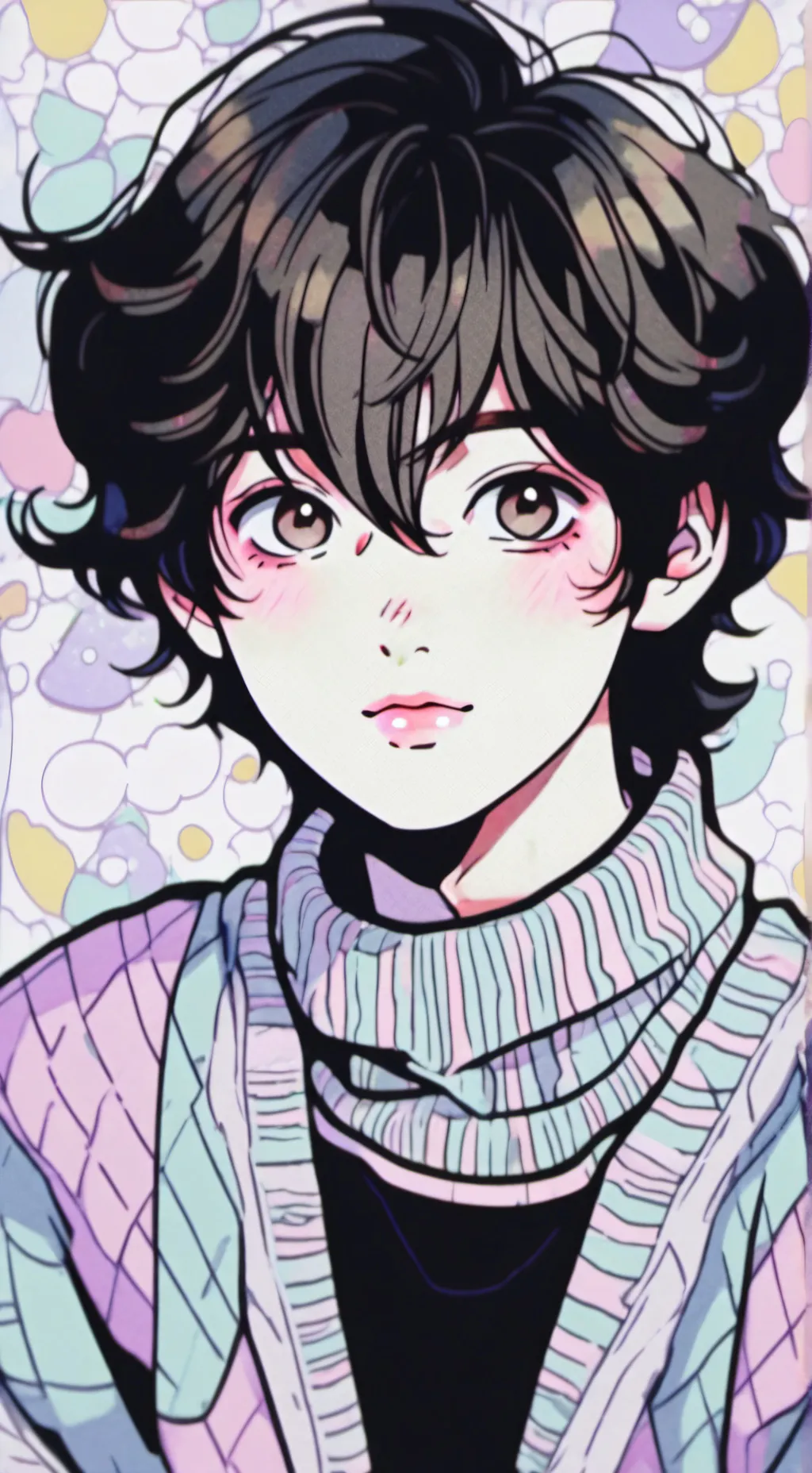 ai character: Paul McCartney  background