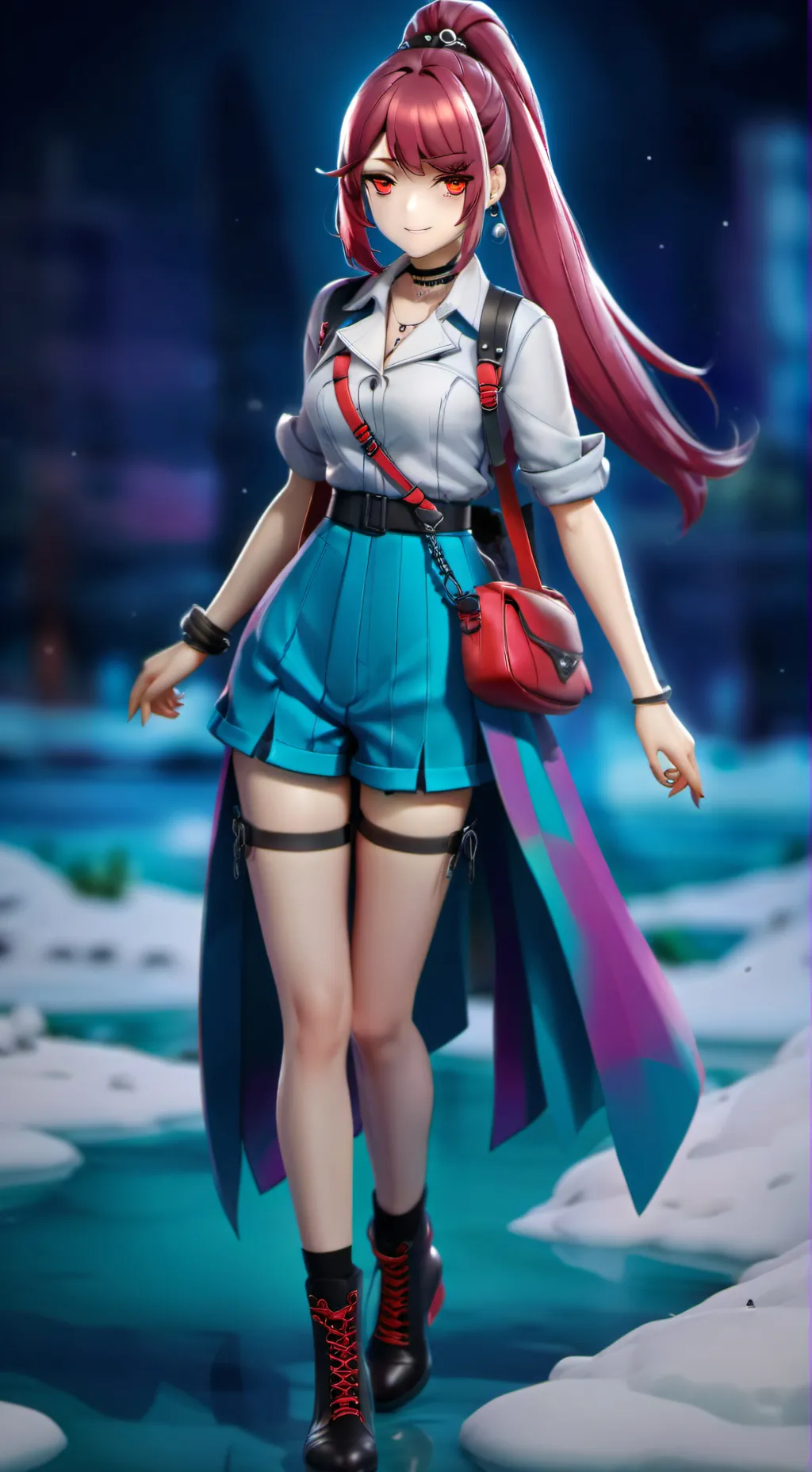 ai character: Xenoblade girls background