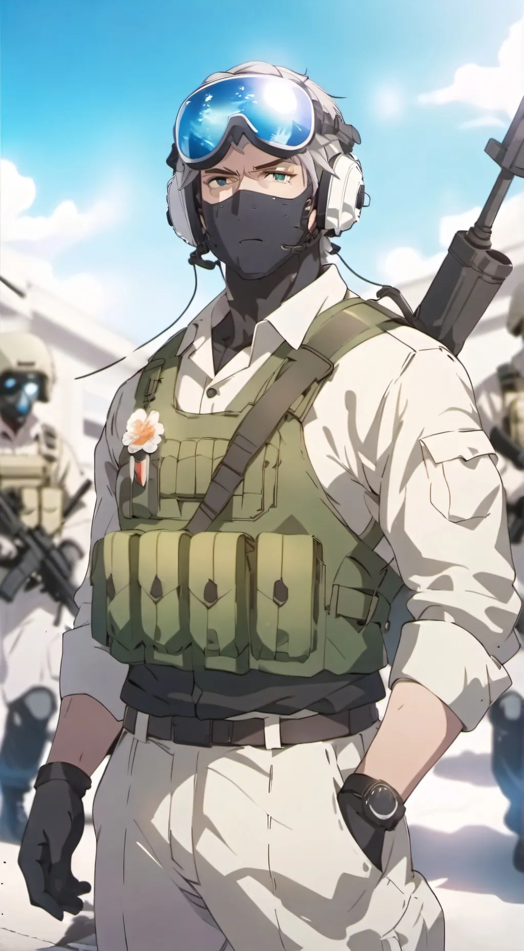 ai character: Call of Duty background