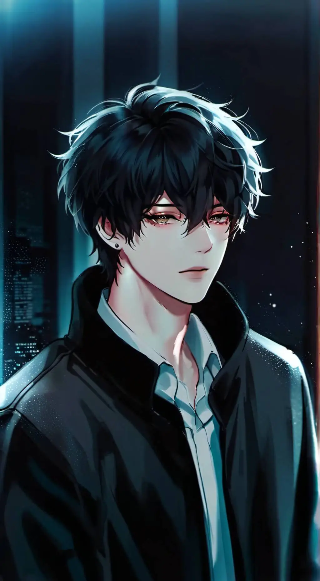 ai character: [~•°Asher°•~] background