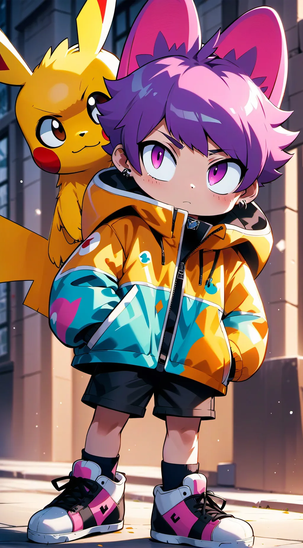 ai character: axel background