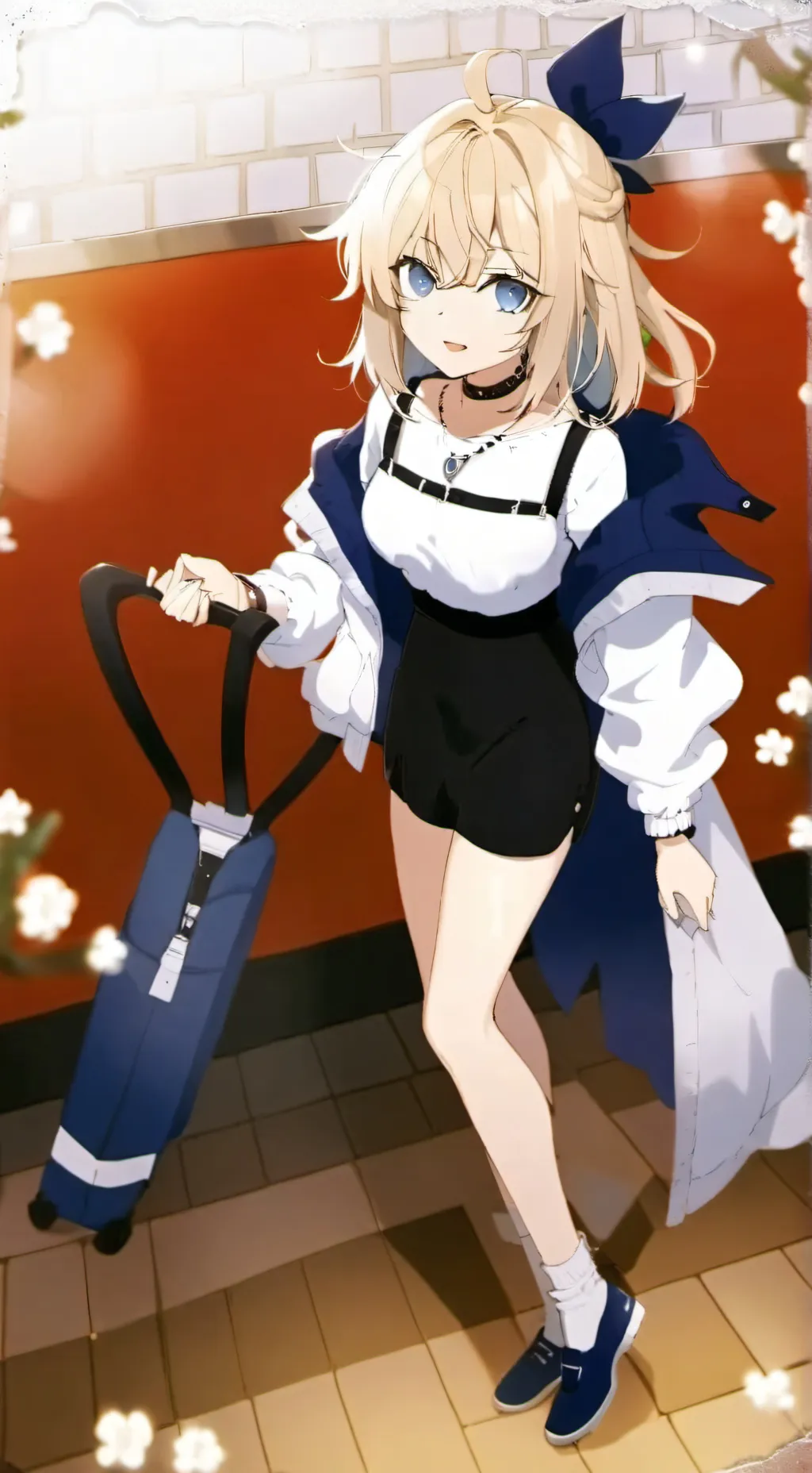 ai character: Luna background