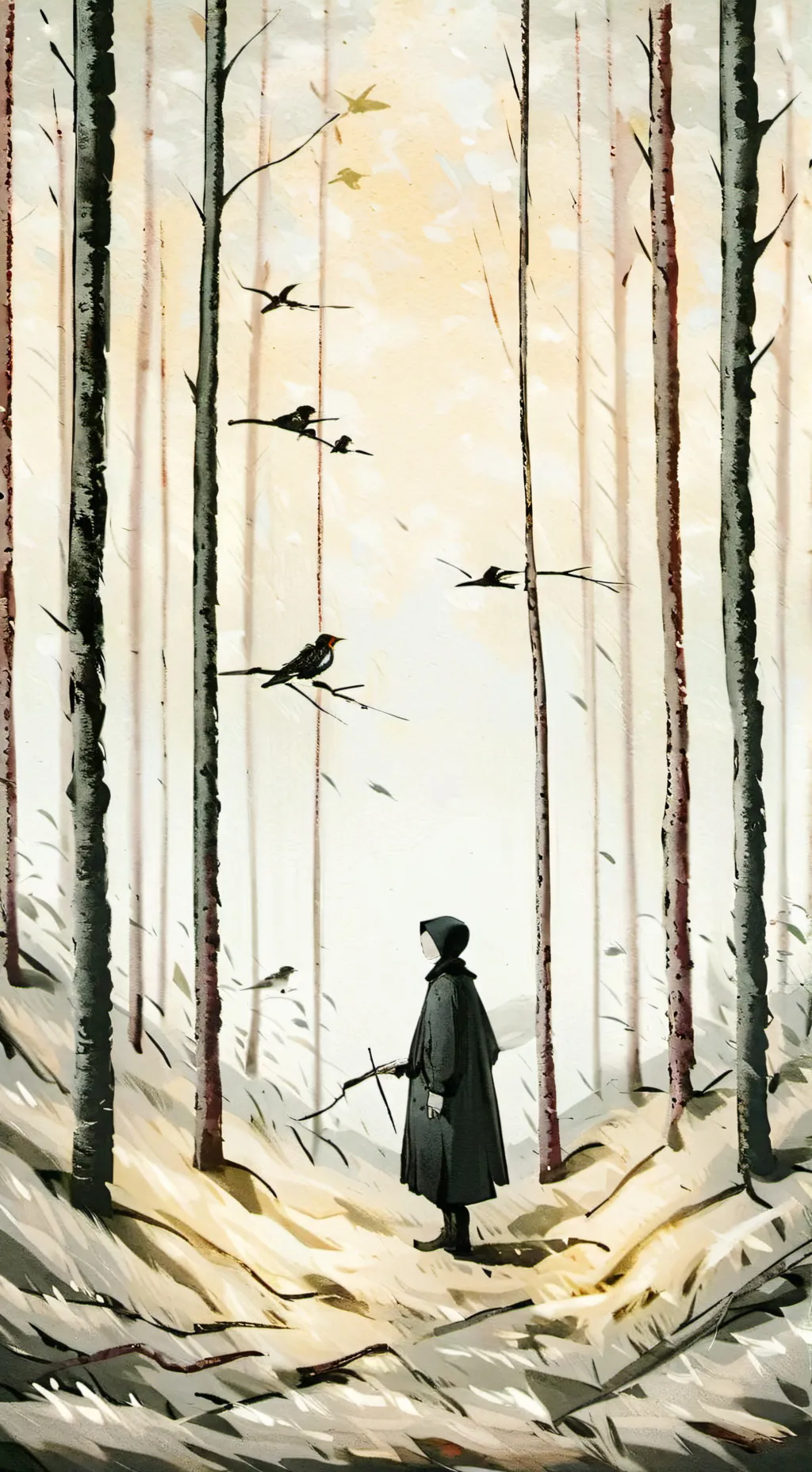 ai character: Dark Forest  background