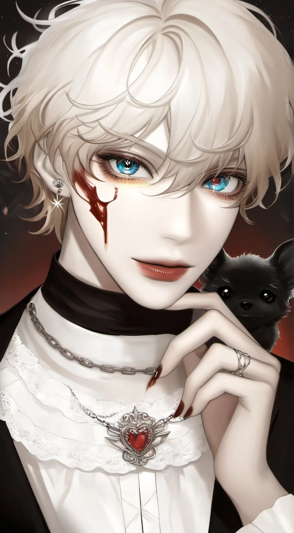 ai character: /-°•AXL•°-\ background