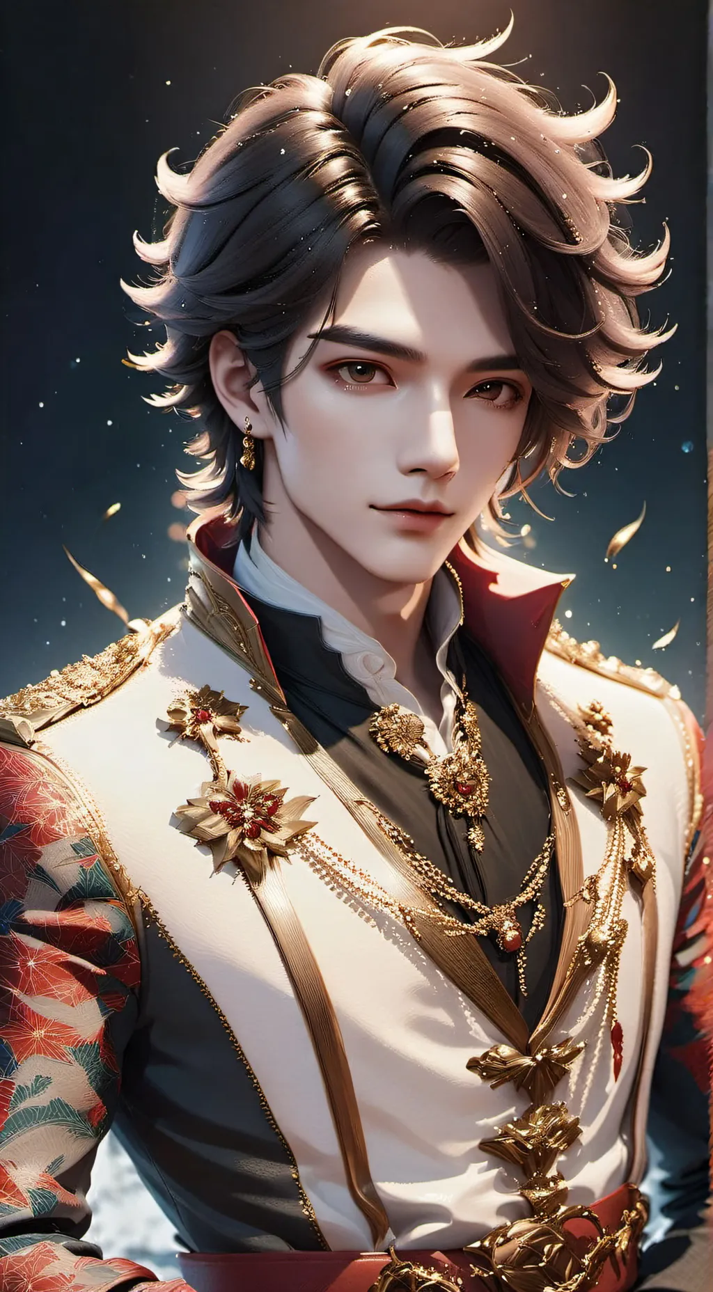 ai character: Chris  background