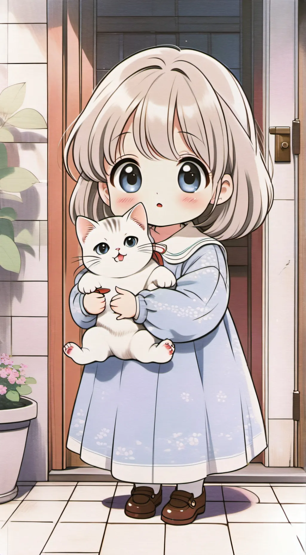 ai character: Your Lil sis background