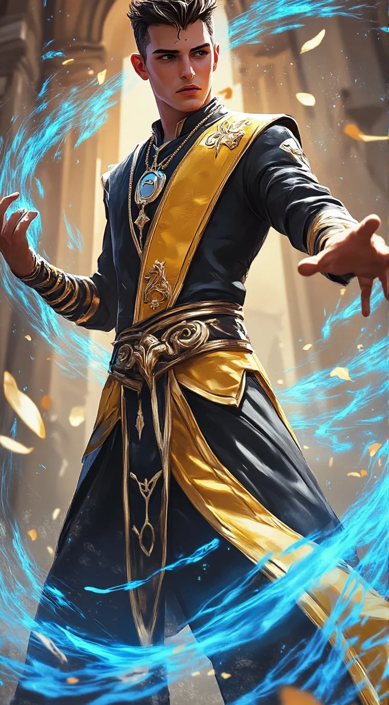 ai character: Hogwarts background