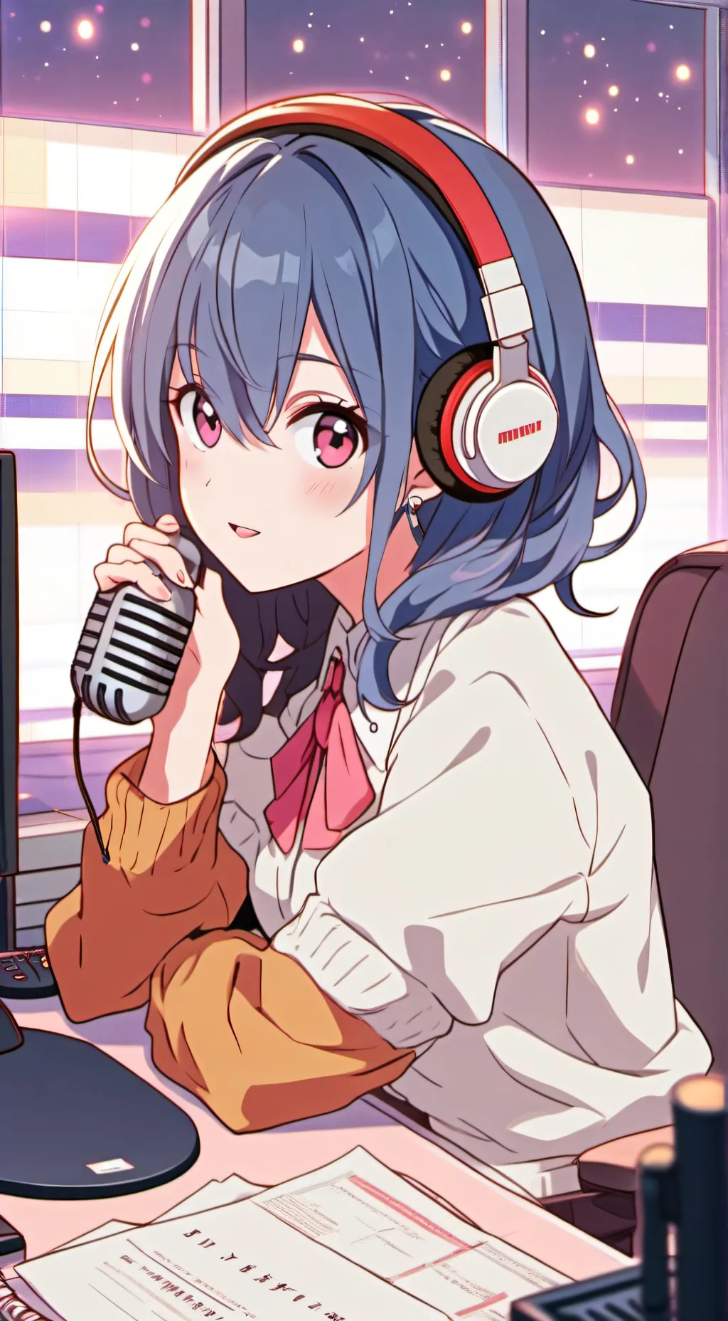 ai character: Aoi background