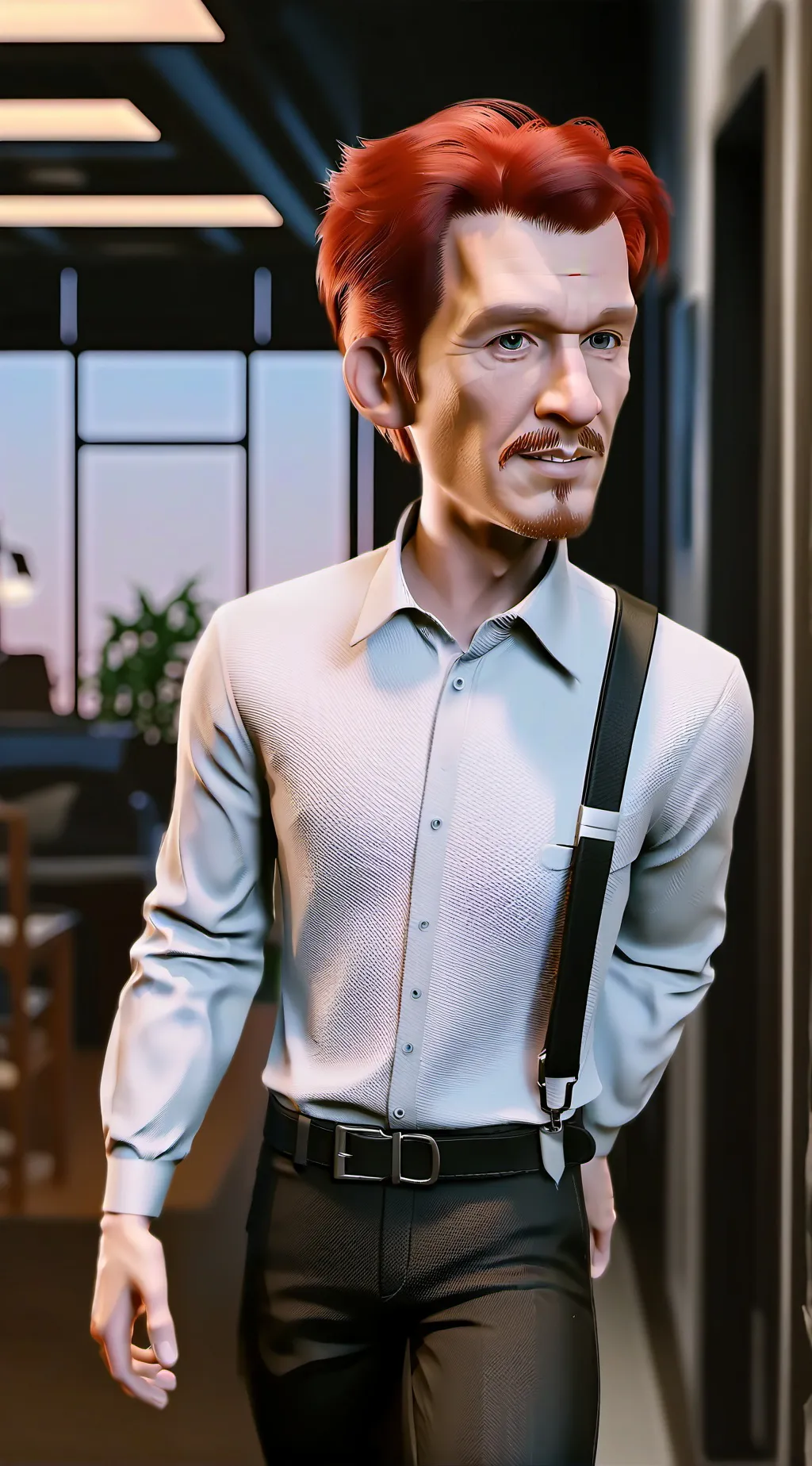 ai character: Uncle fc background