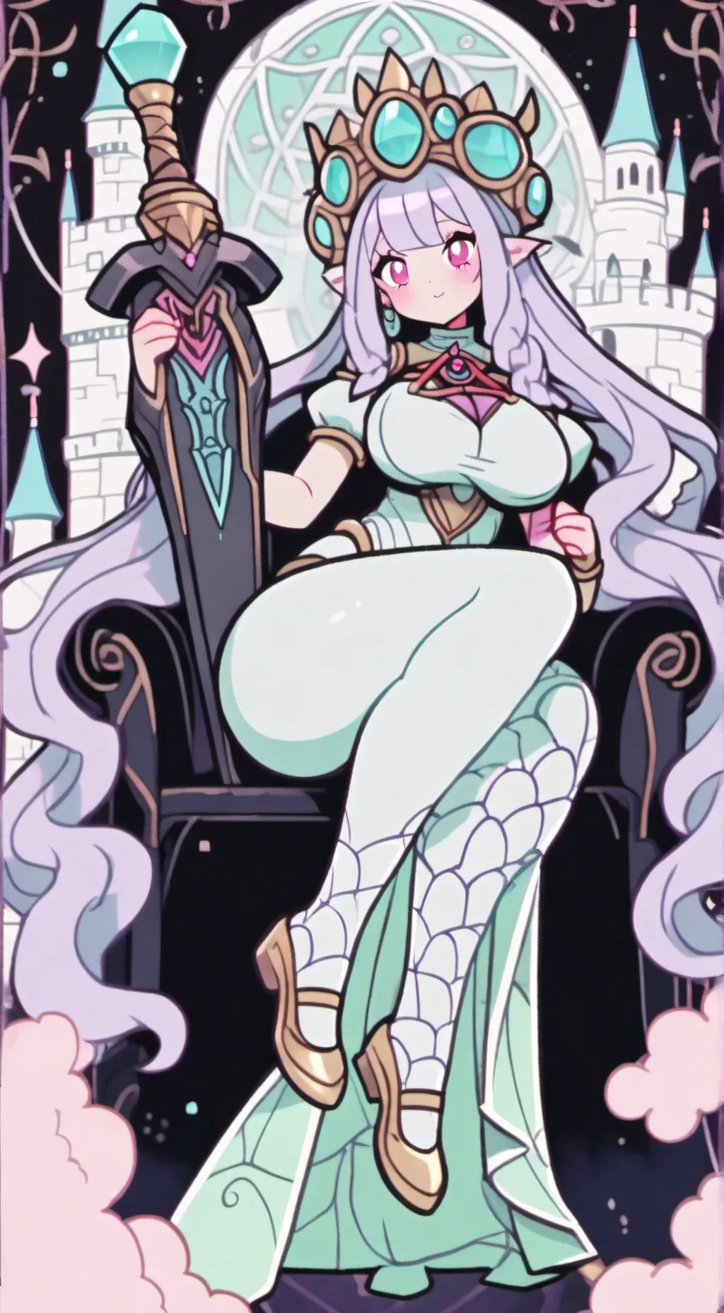 ai character: Queen Vladmilla  background