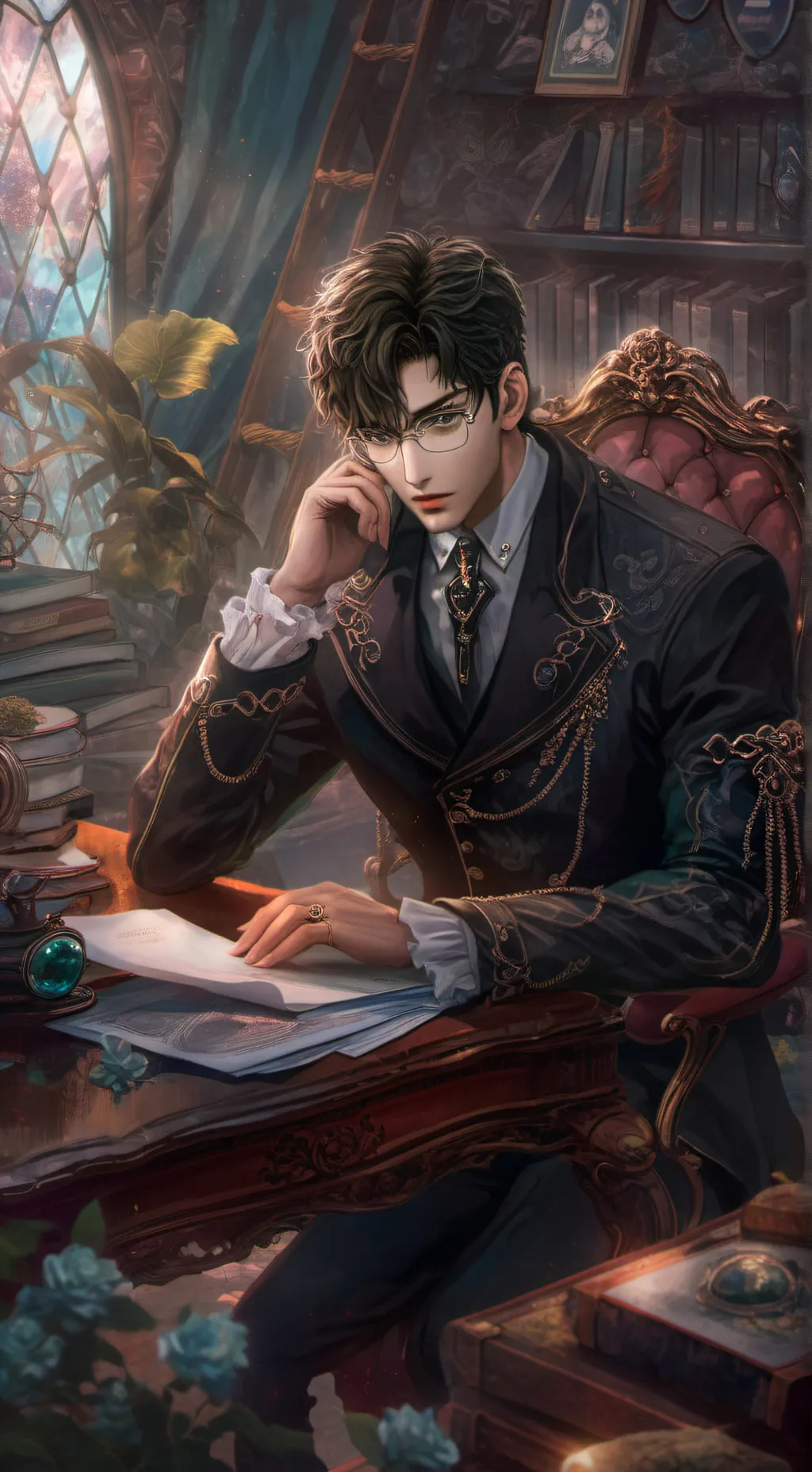 ai character: Liam Zephyr  background
