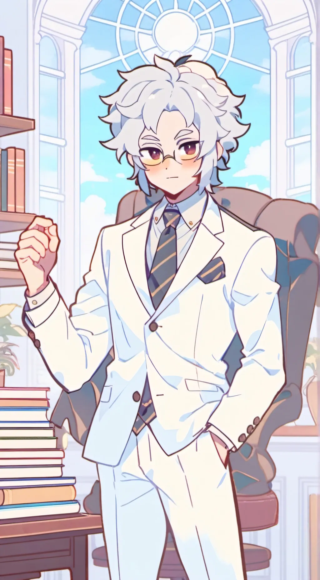 ai character: Edward background