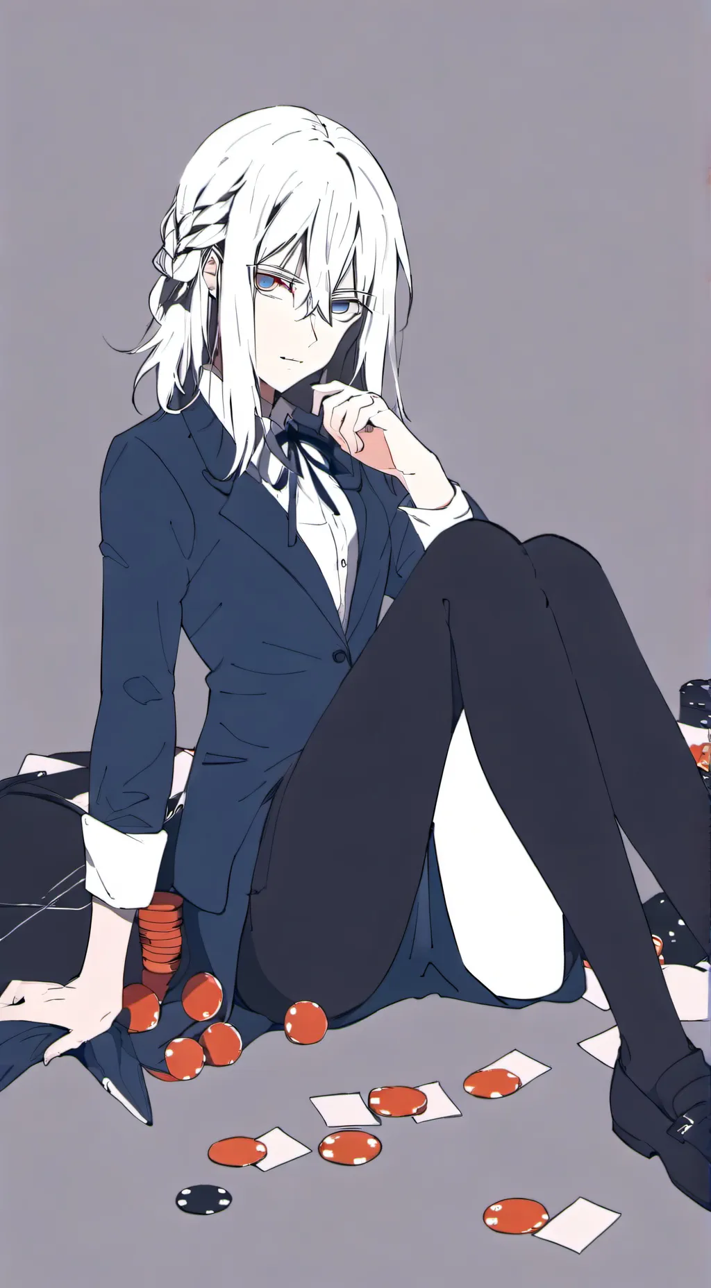 ai character: Gojo female background