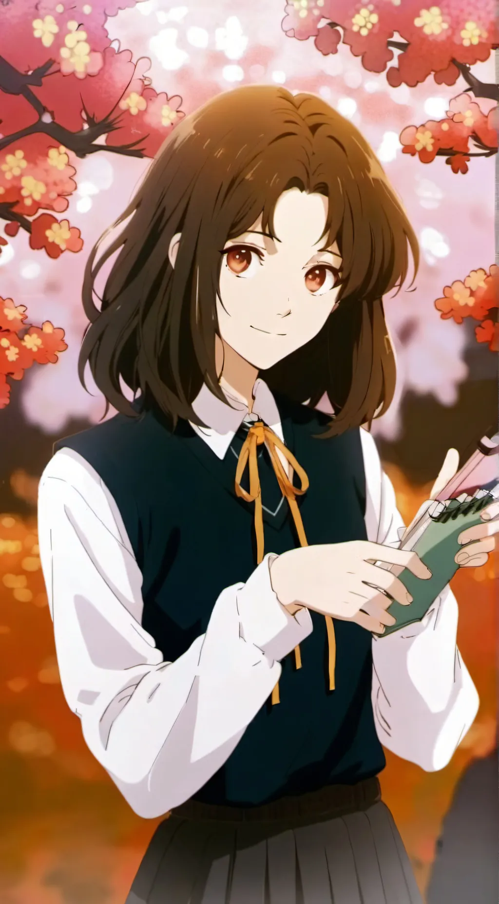 ai character: MHA but U x him? background