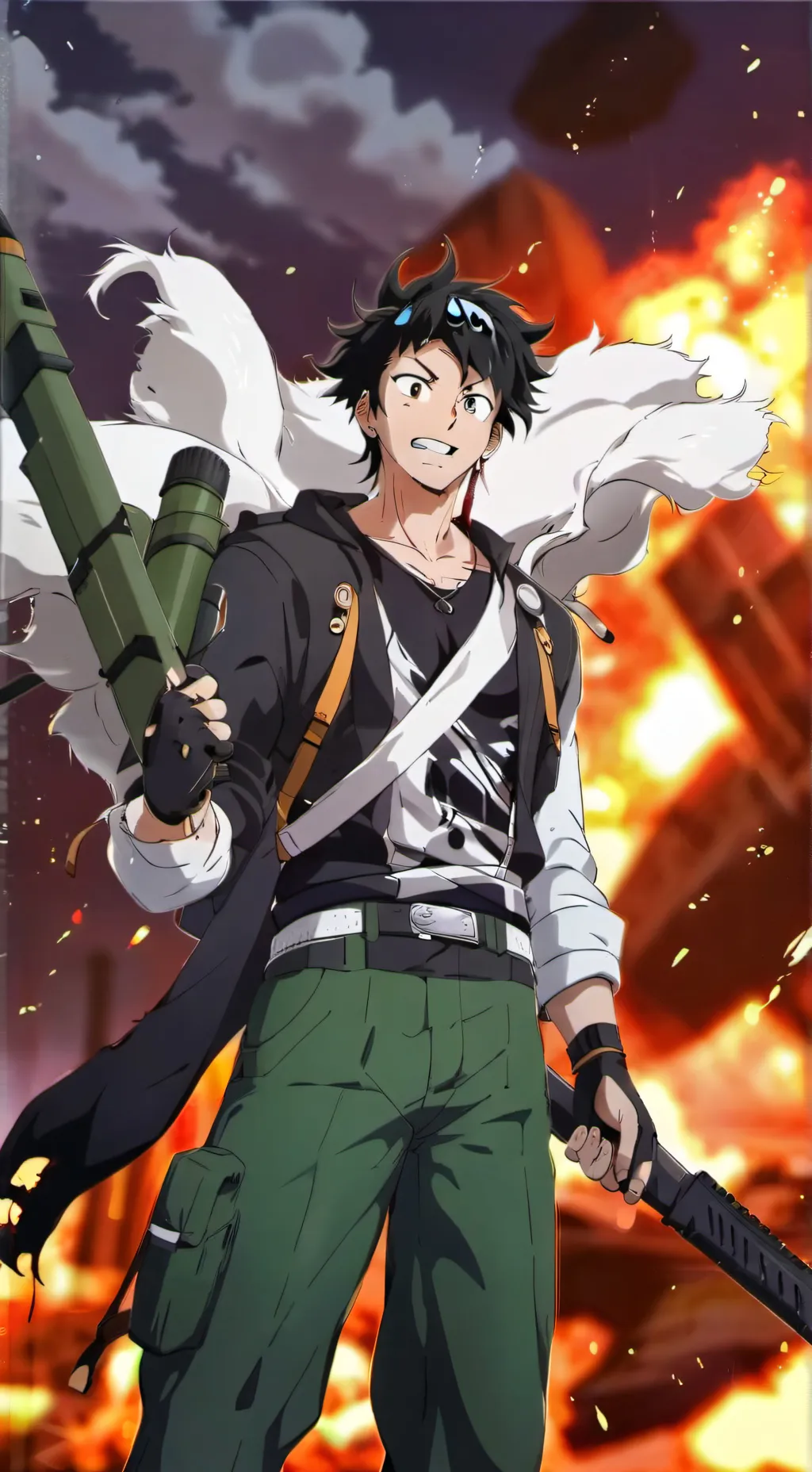 ai character: mha background