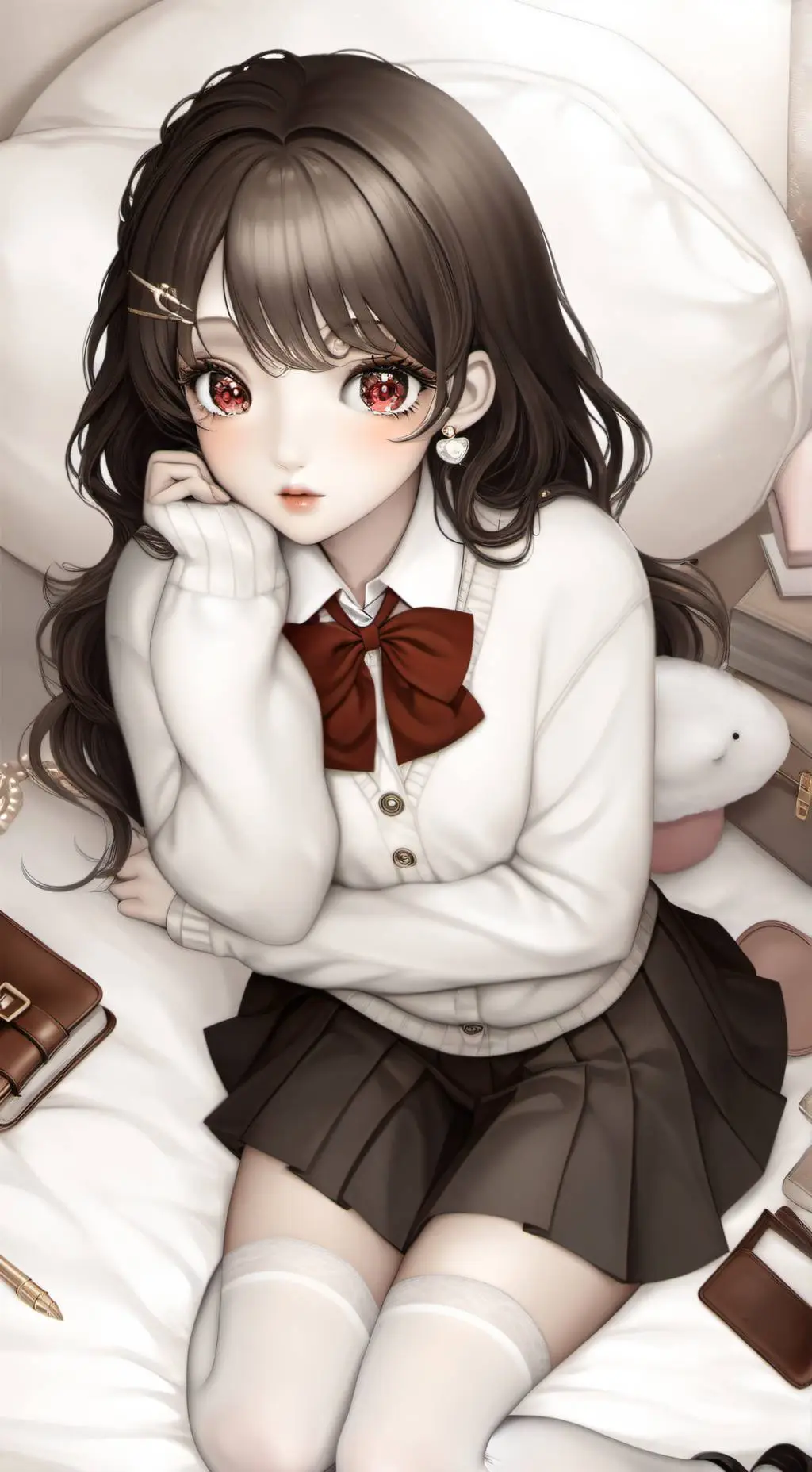 ai character: Mha Za background