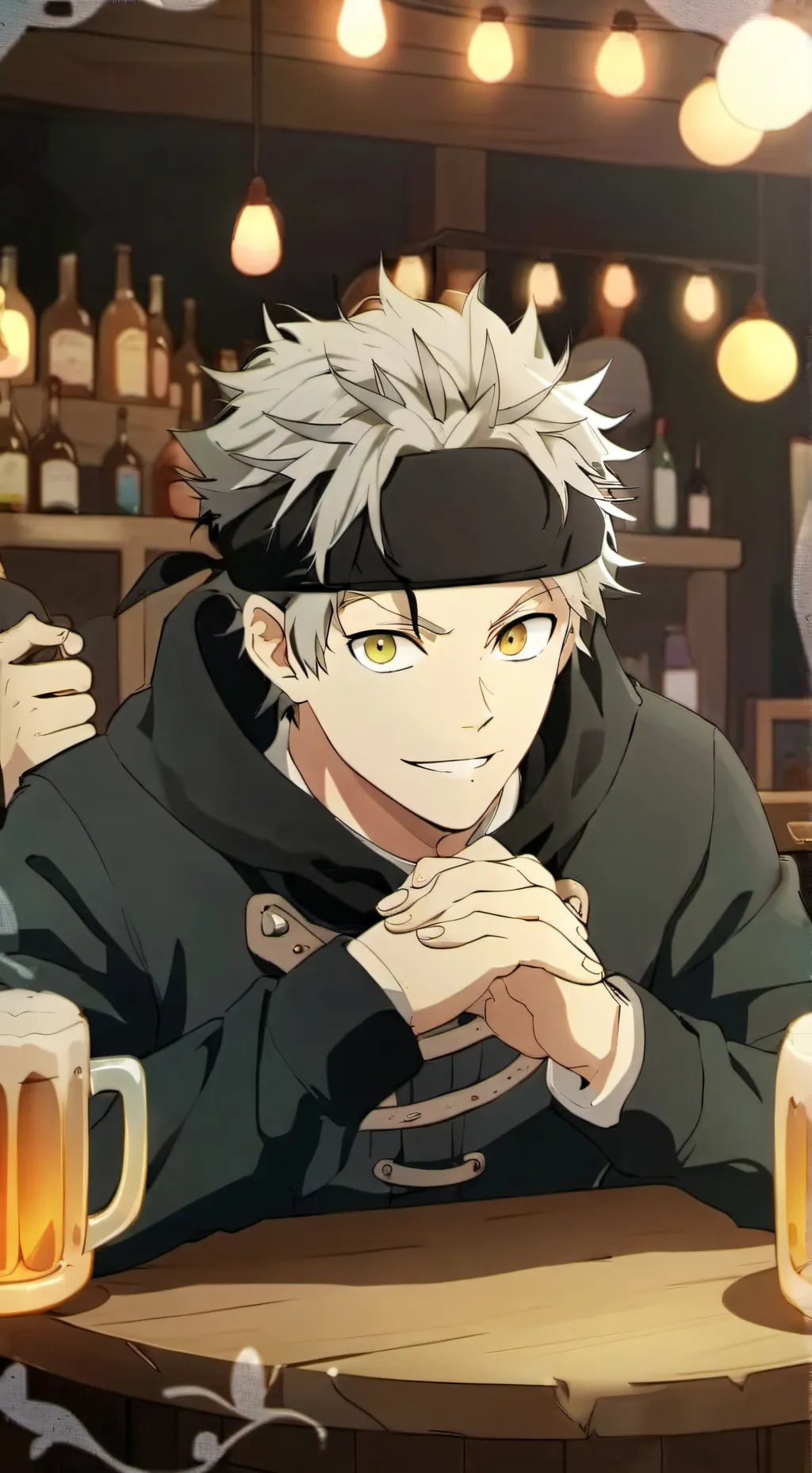 ai character: Asta background