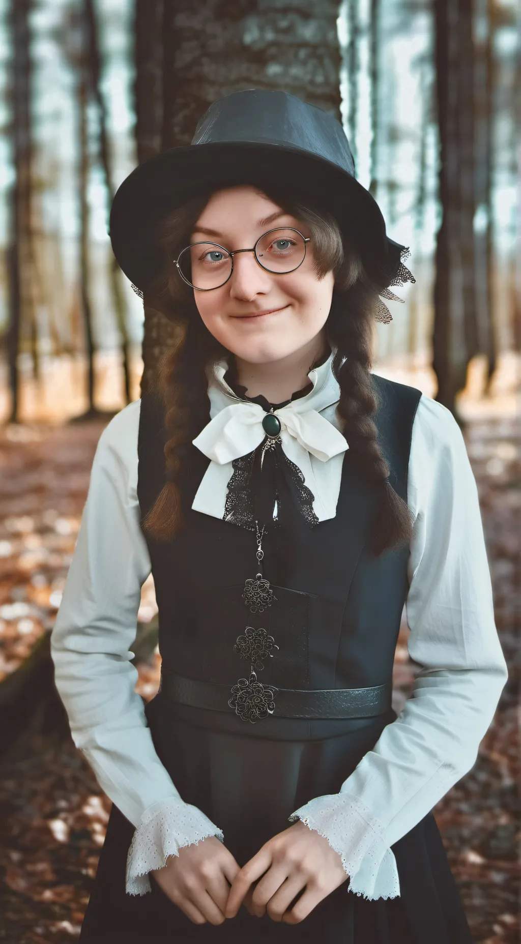 ai character: Rosie Laurence  background