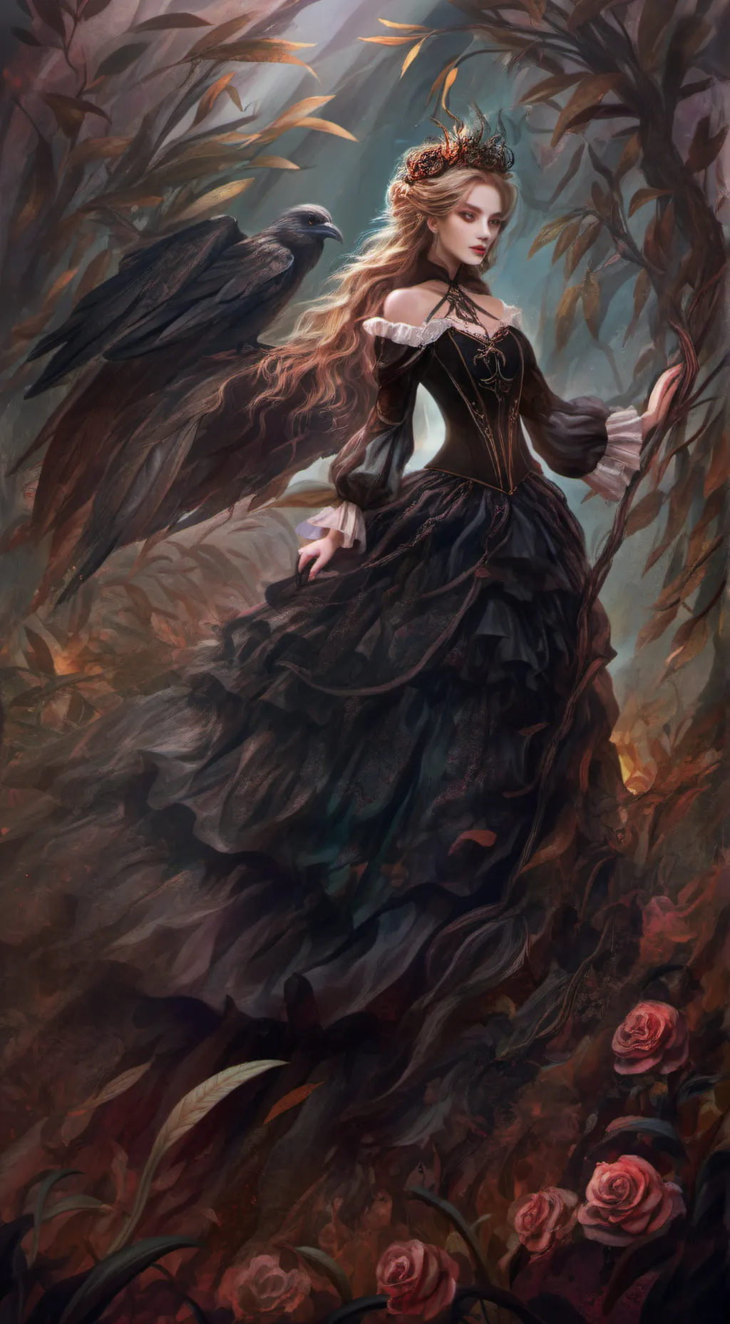 ai character: Evelyn background