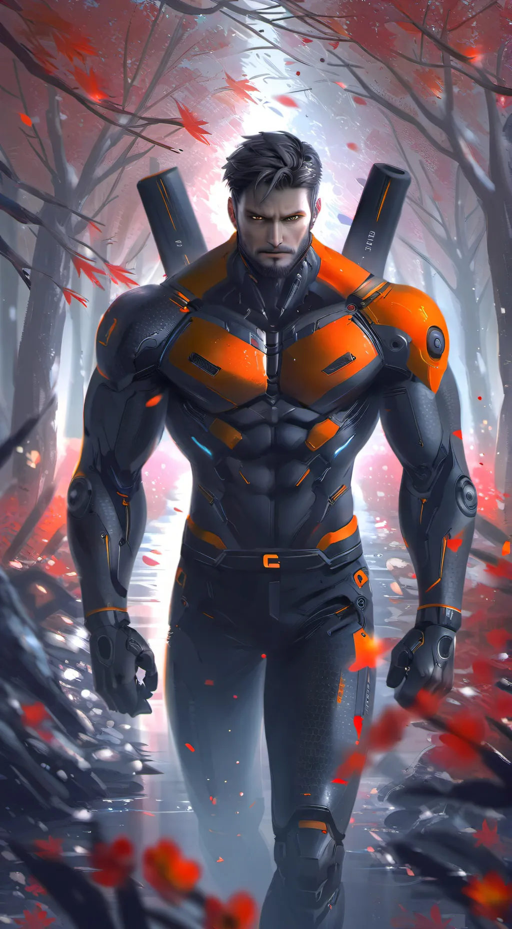 ai character: robot background