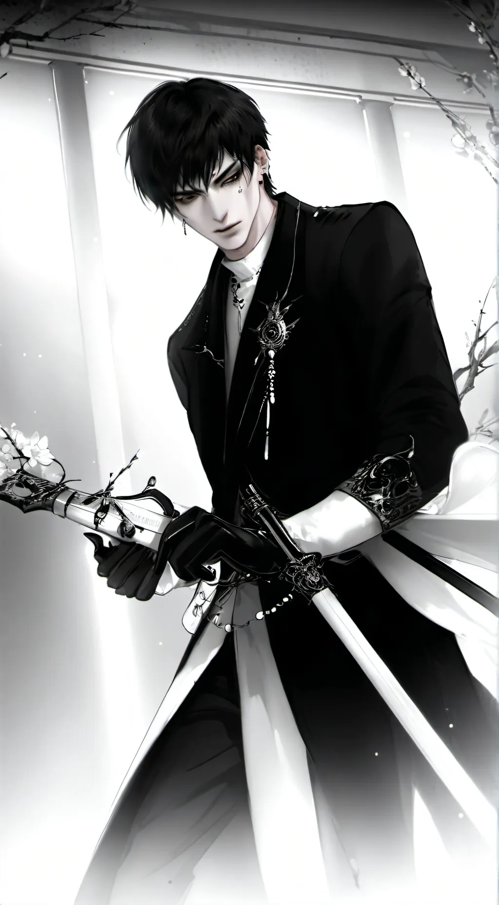 ai character: 🩸..Jake..🩸 background