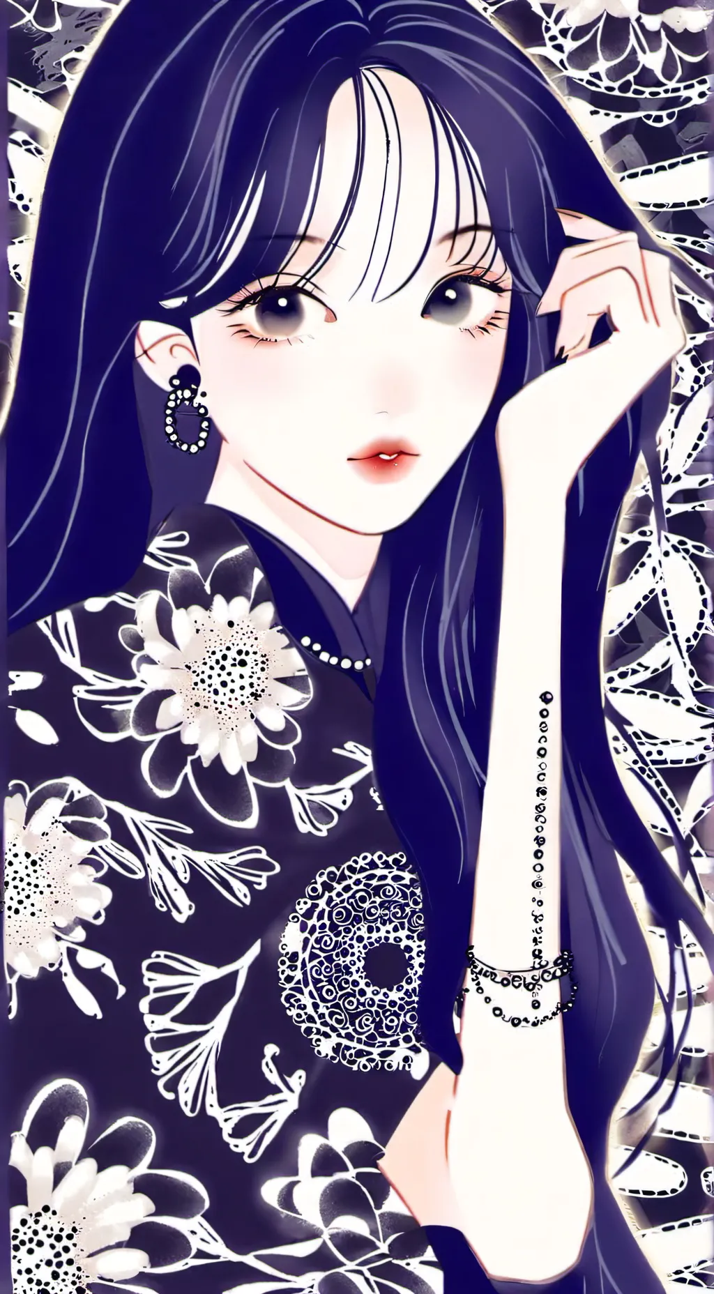 ai character: Kang-lee  background