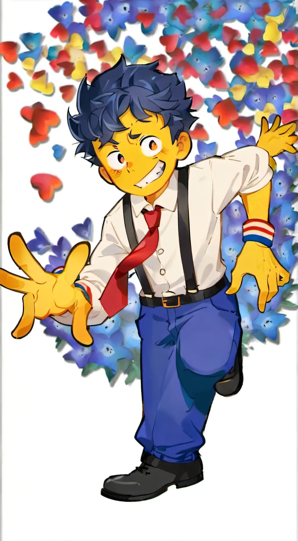 ai character: Wecomehome x virus background