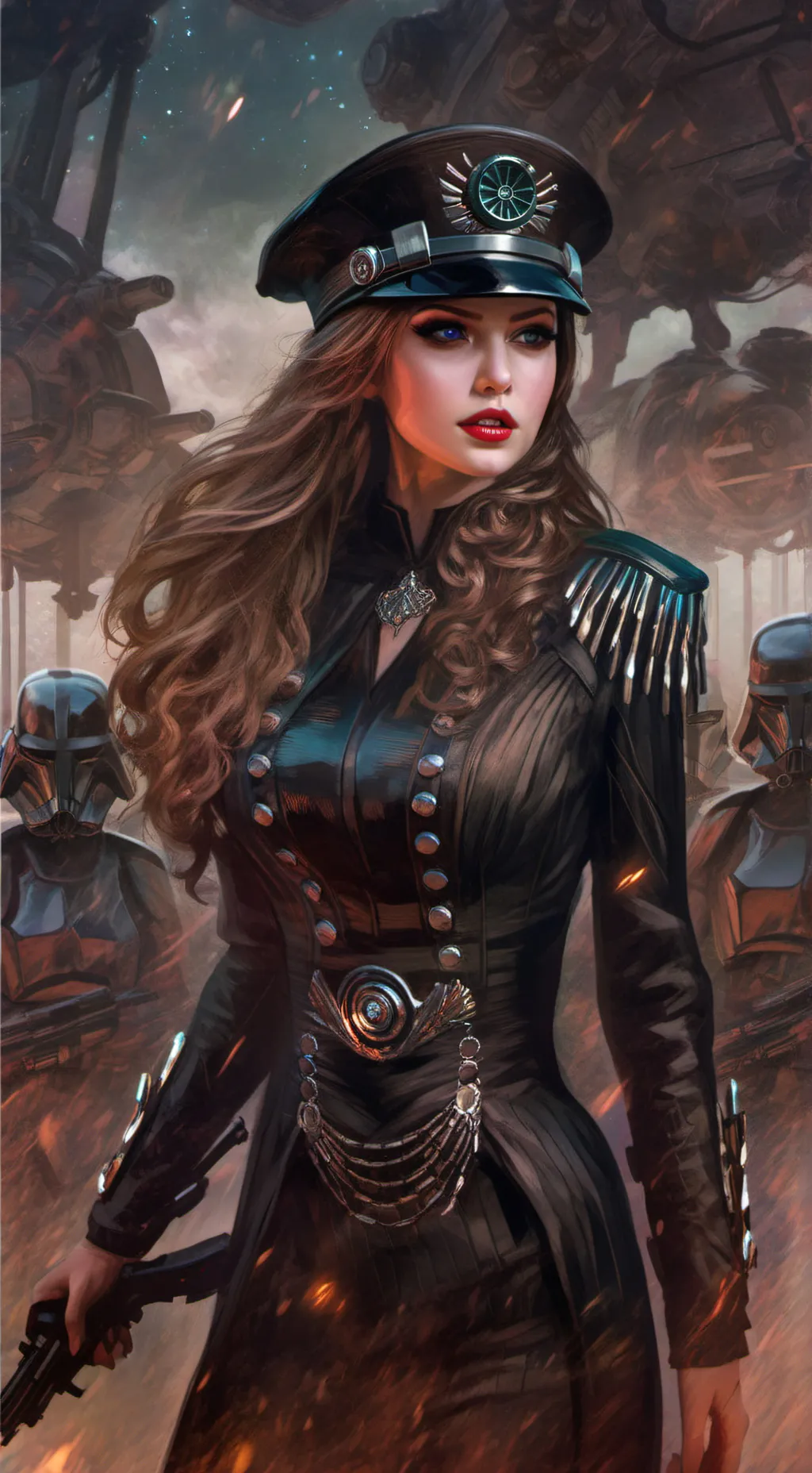 ai character: Amelia Paelleon background