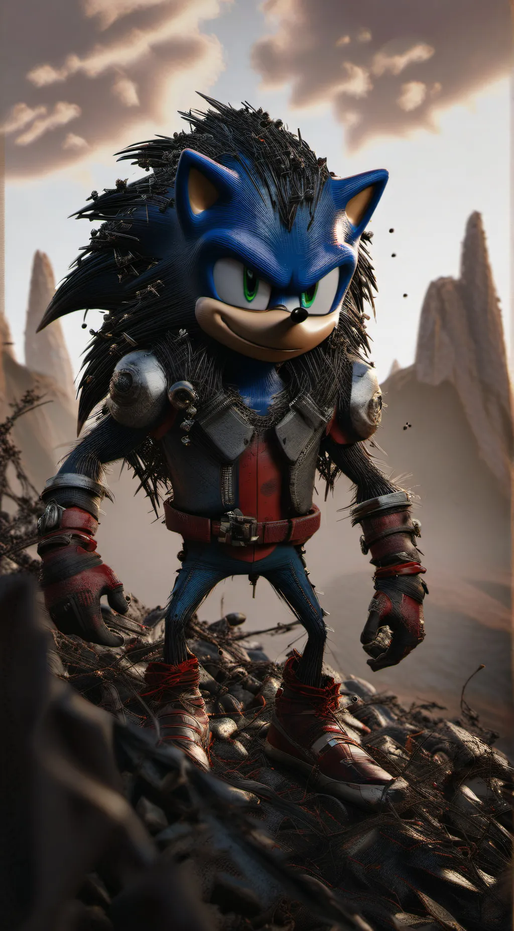 Talkie AI - Chat with Sonic vs predator