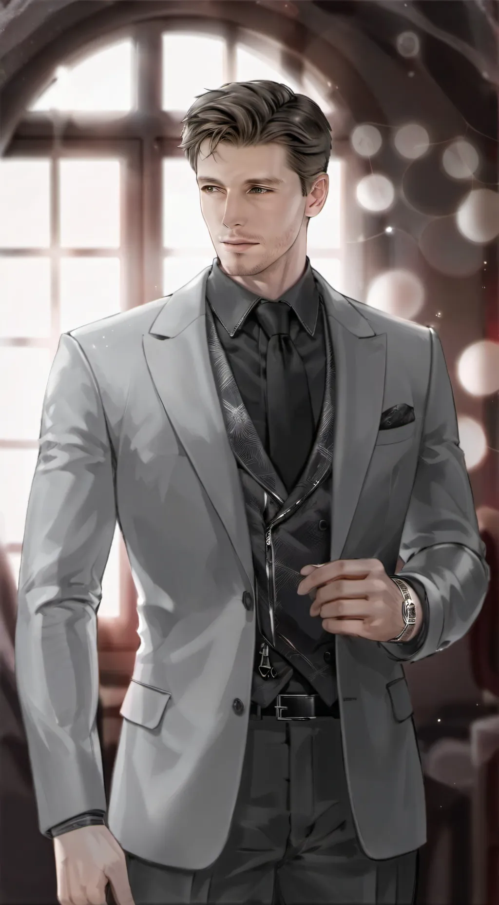 ai character: Adam Alexic background