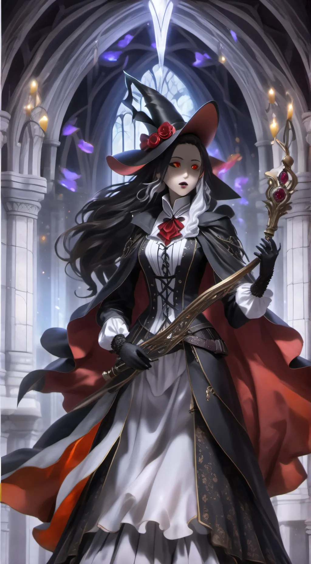 ai character: broken Angel  background