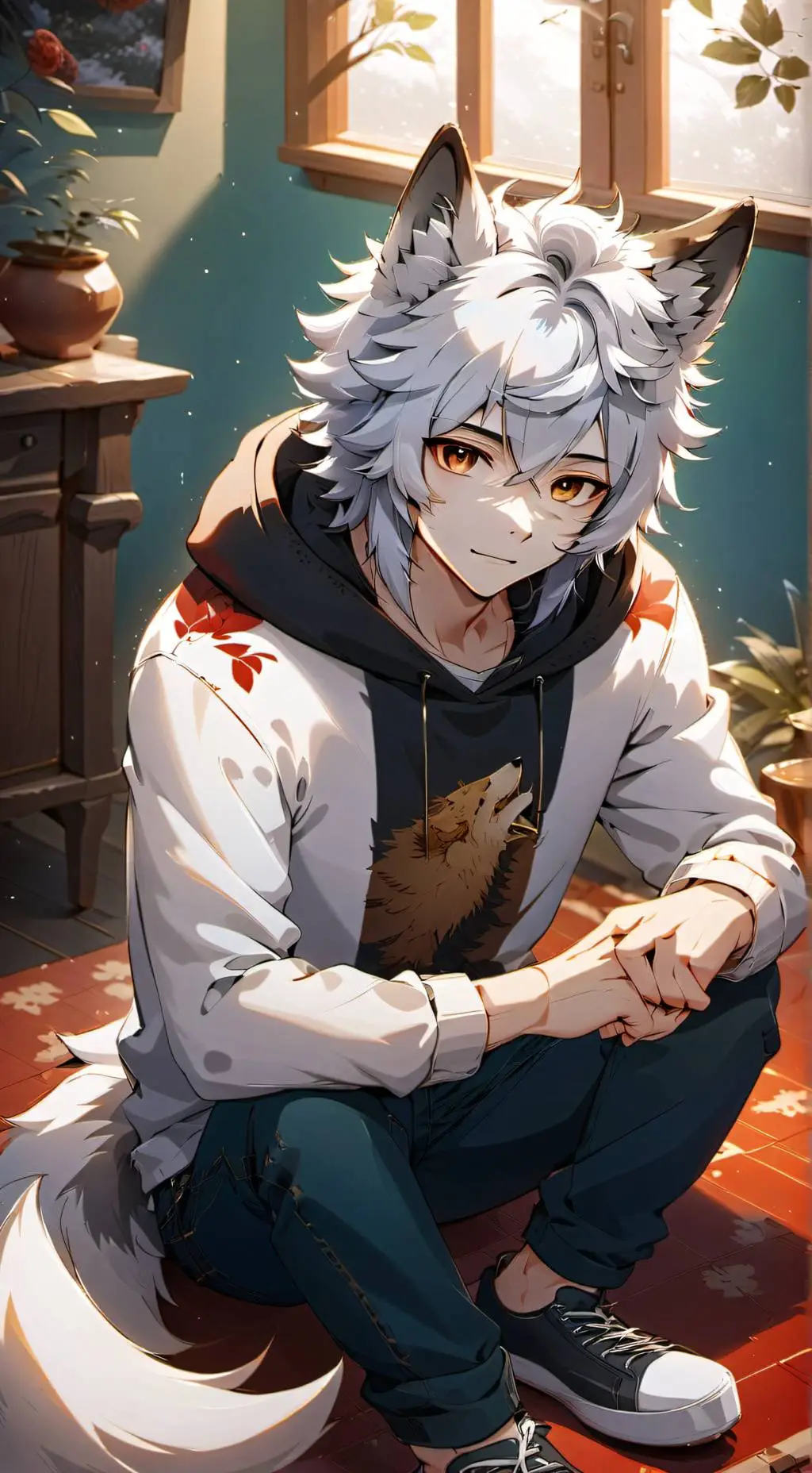 ai character: Shiro background