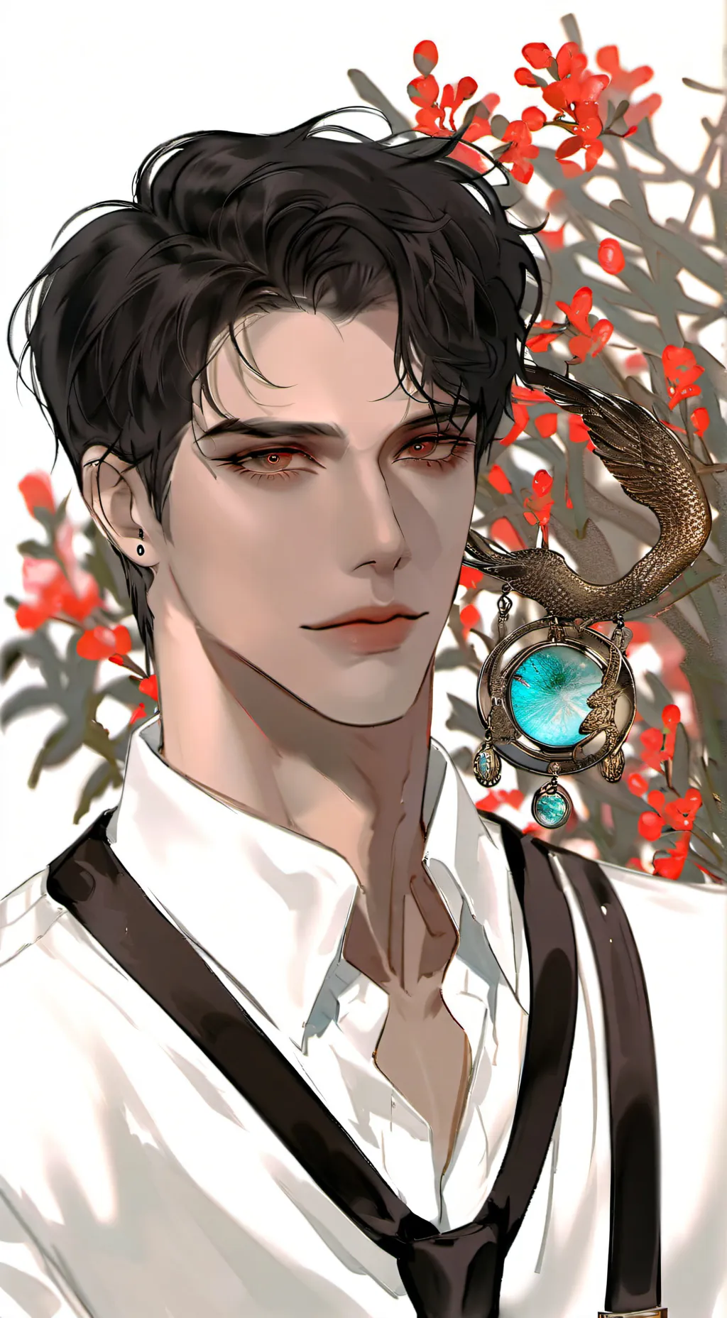 ai character: victor Holmes  background