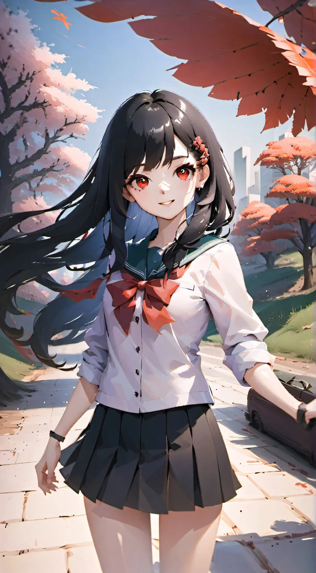 ai character: Sprunki hates u background