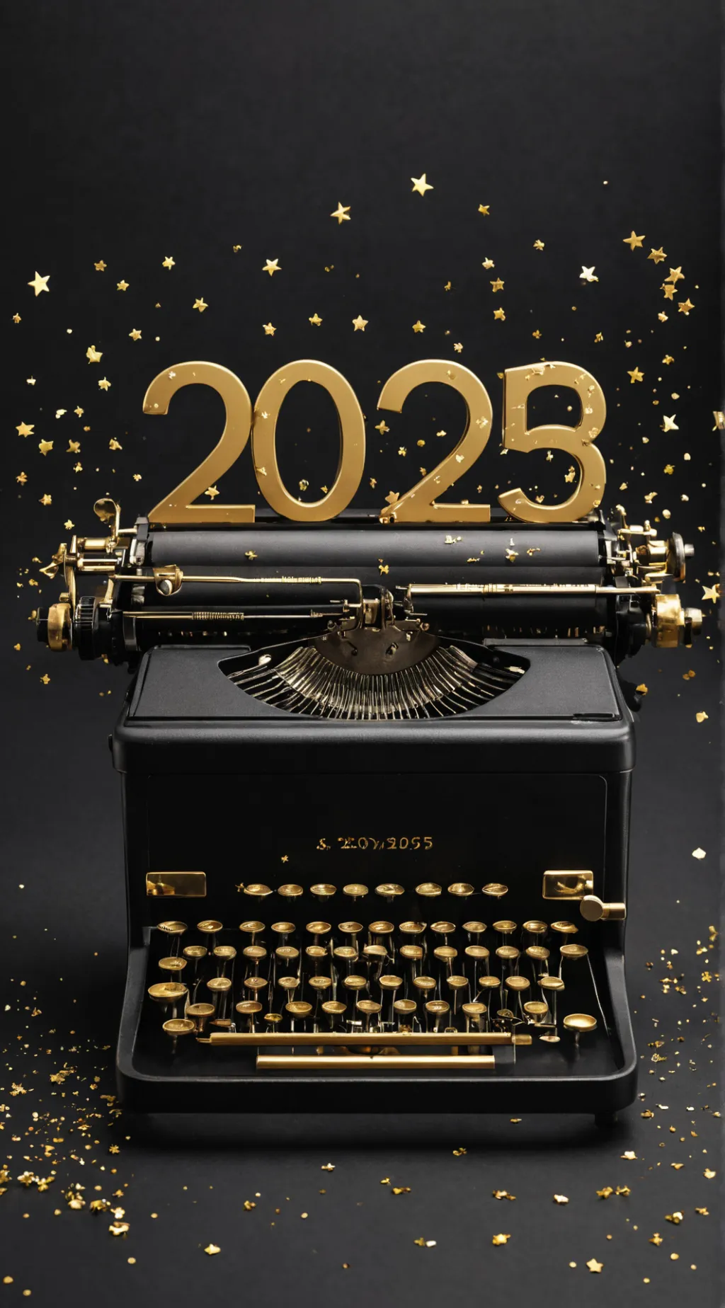 ai character: New years HH background