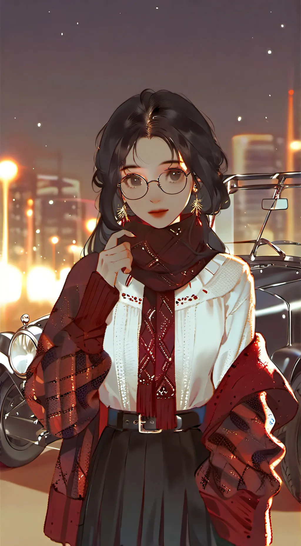 ai character: Mika background