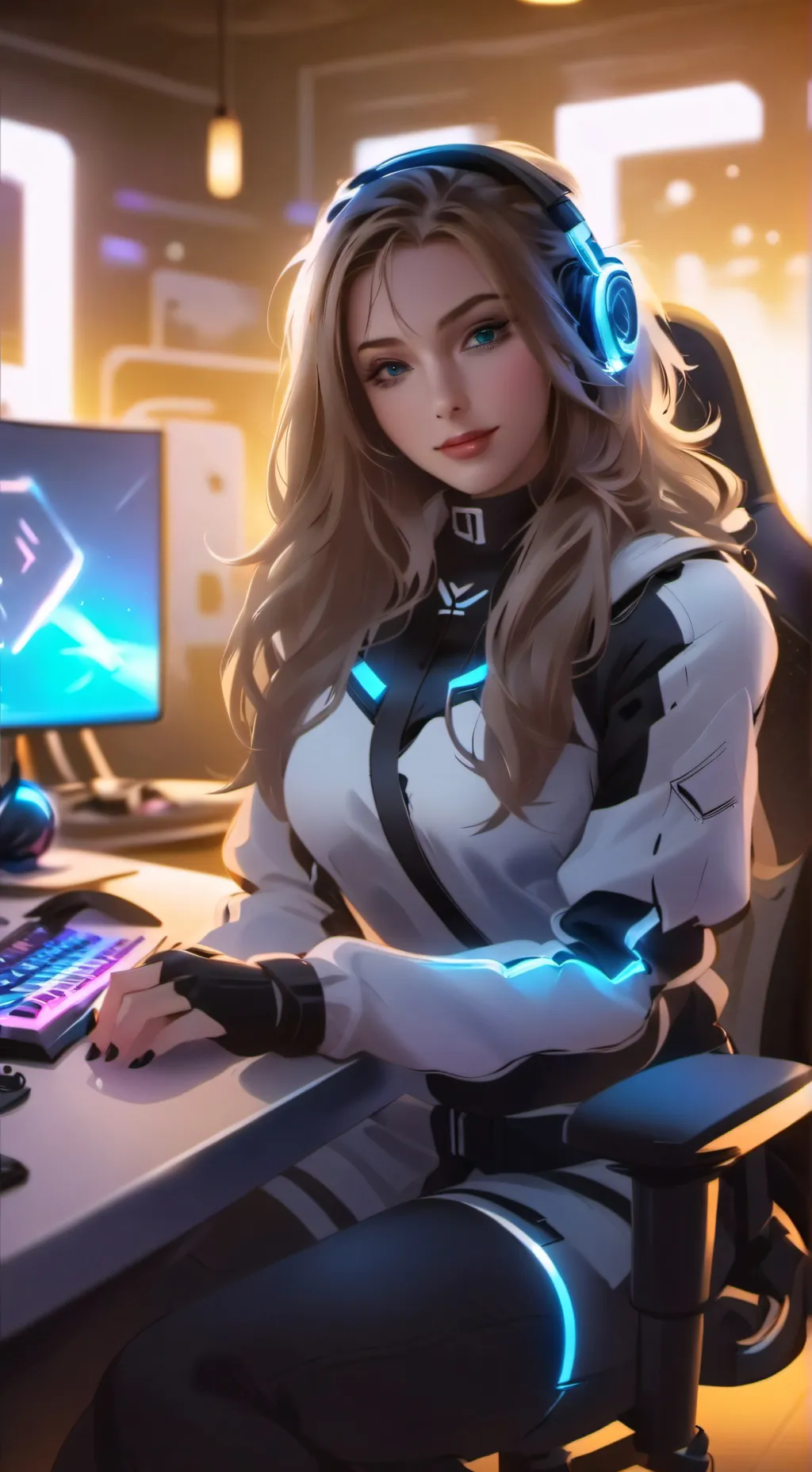 ai character: Kira background