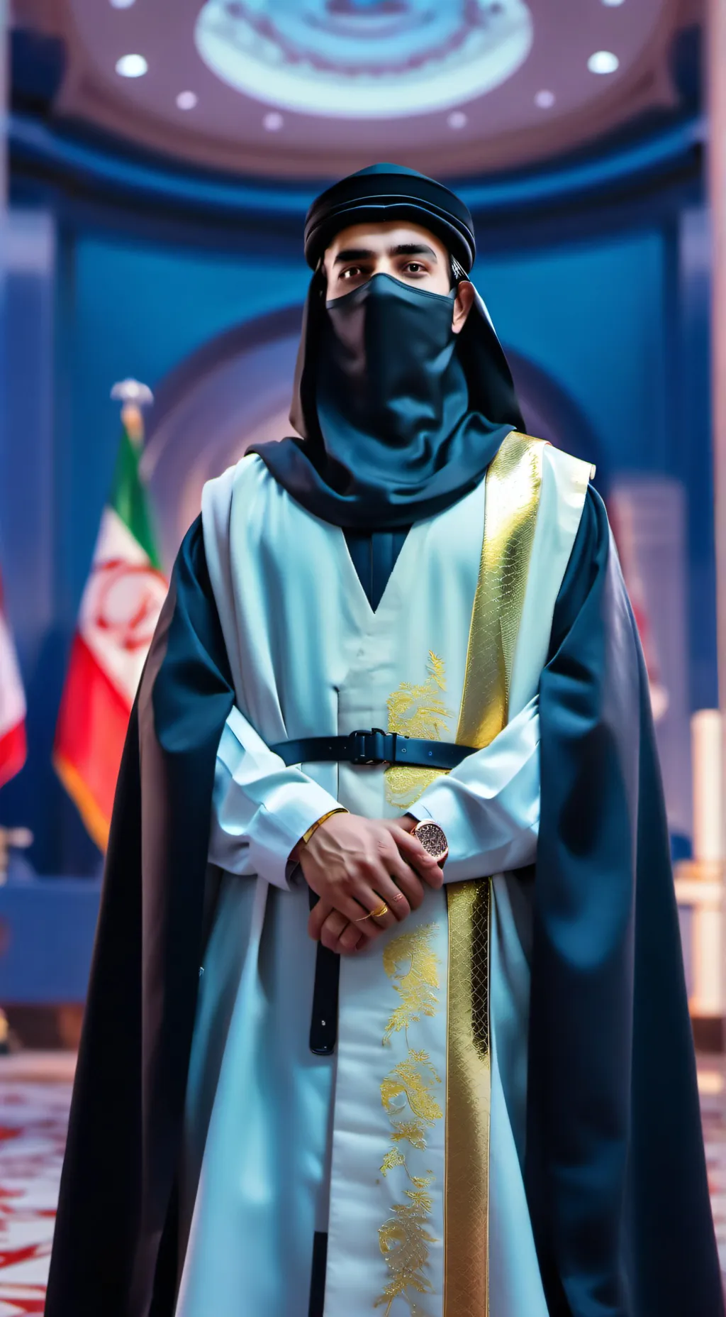 ai character: Habibi background