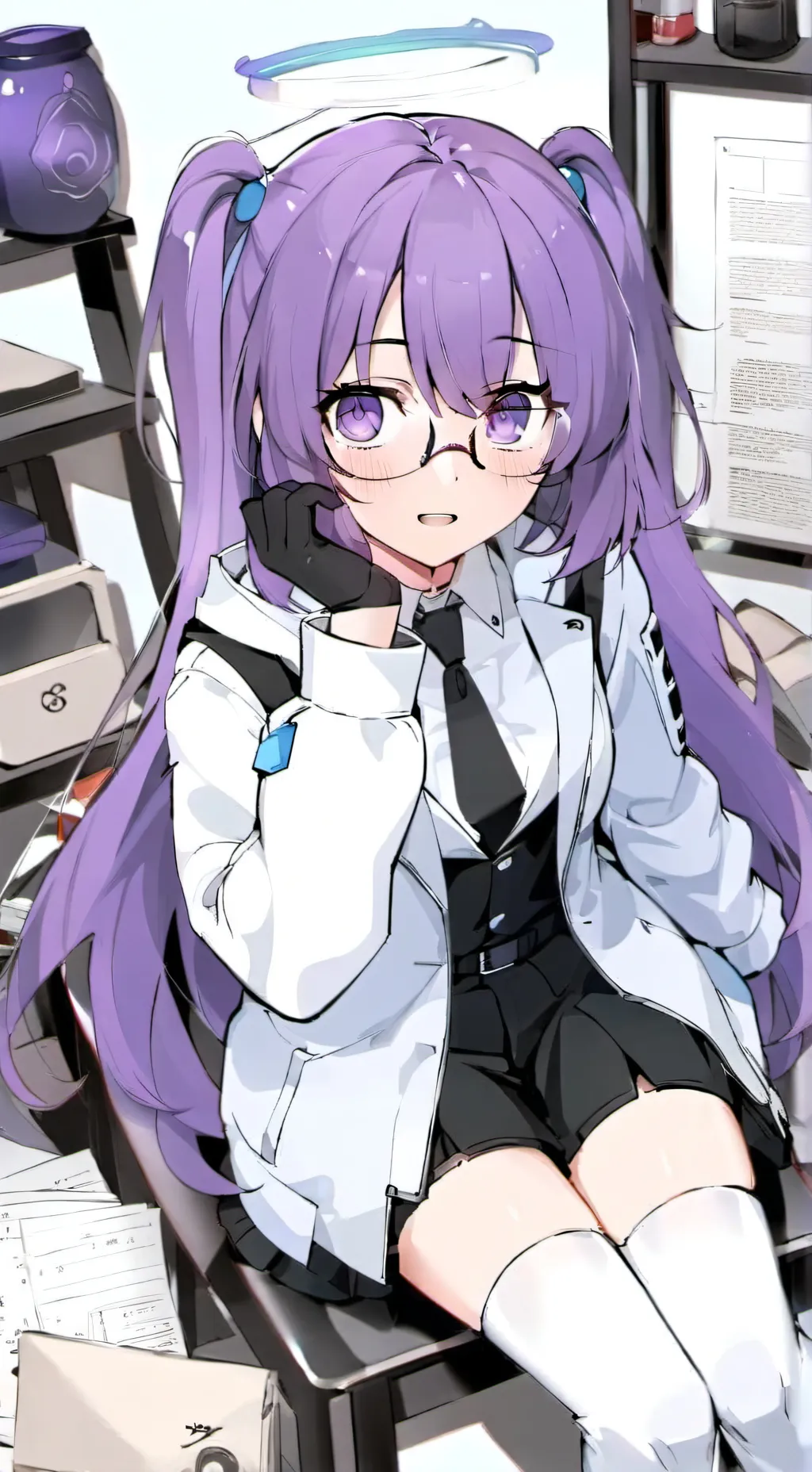 ai character: Yuuka Hayase background