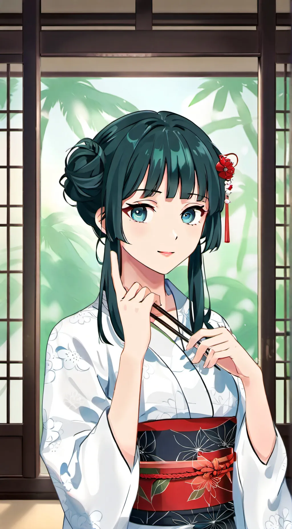 ai character: Maomao background