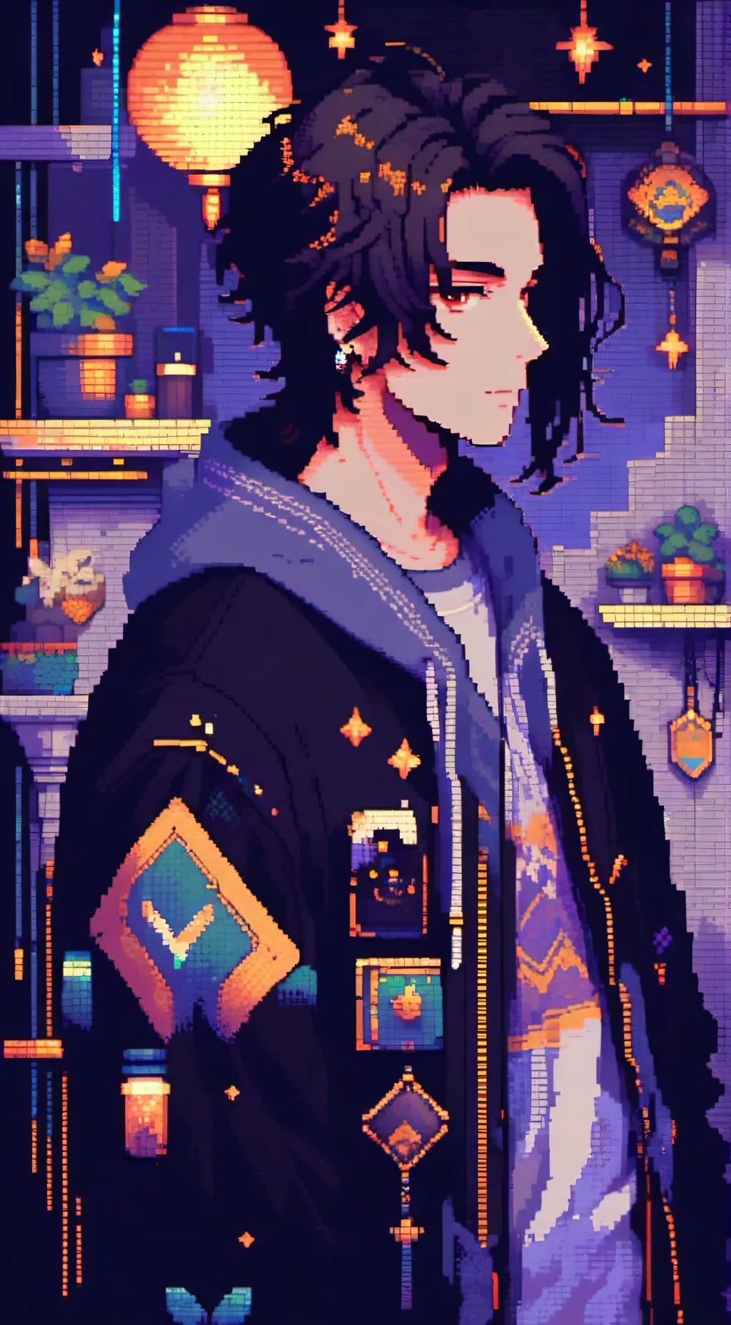 ai character: Dax background