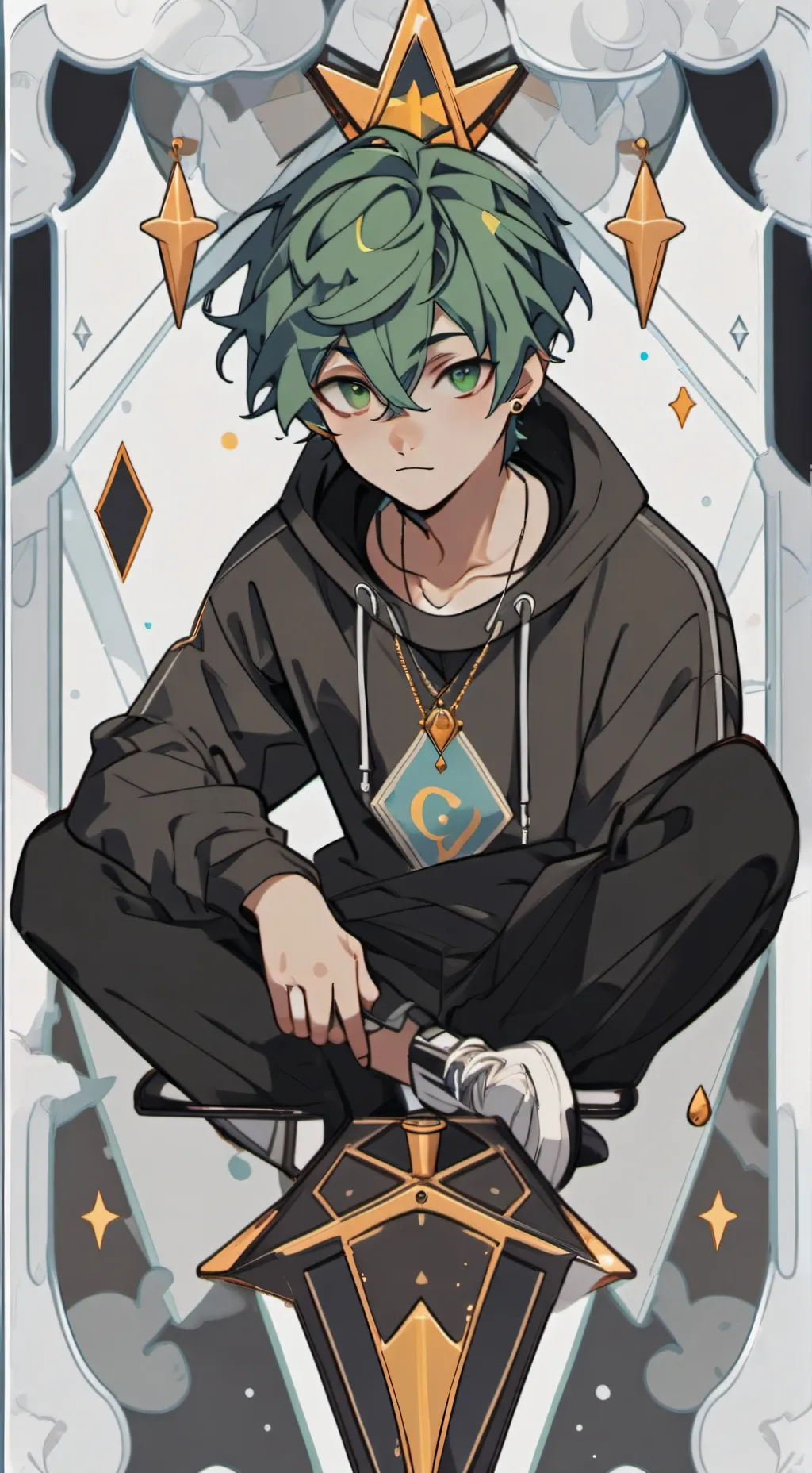 ai character: sam background