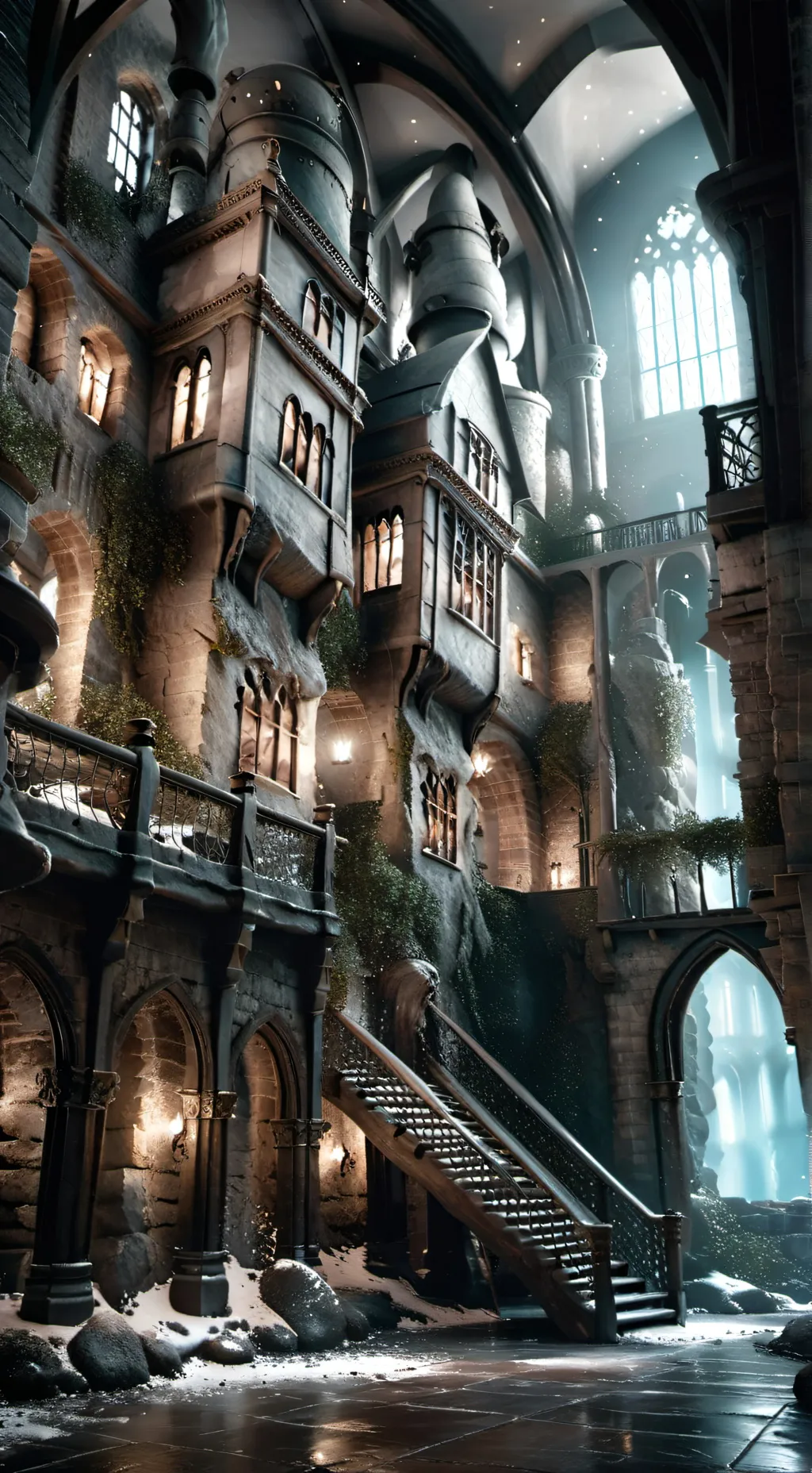 ai character: hogwarts💋 background