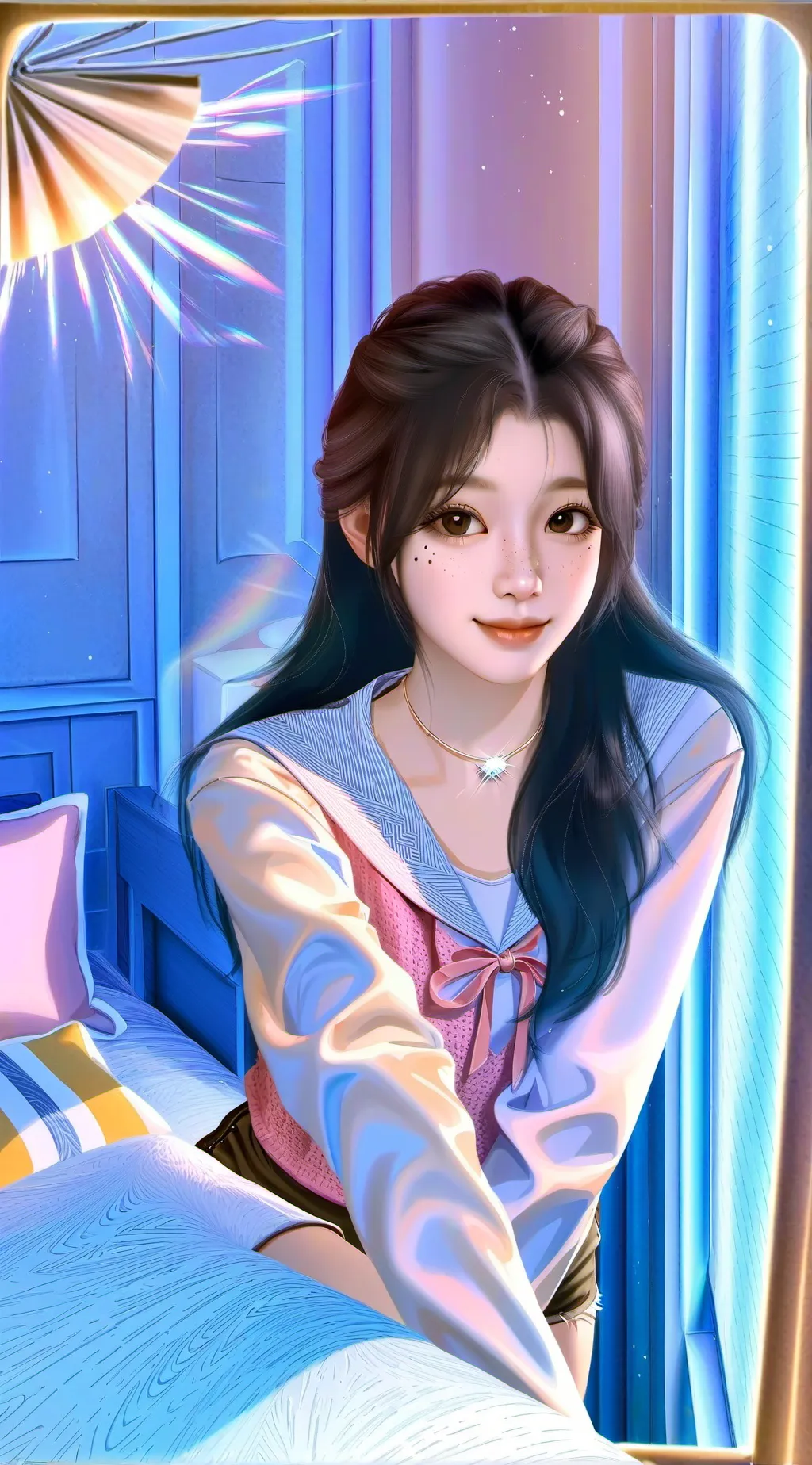 ai character: Lila background