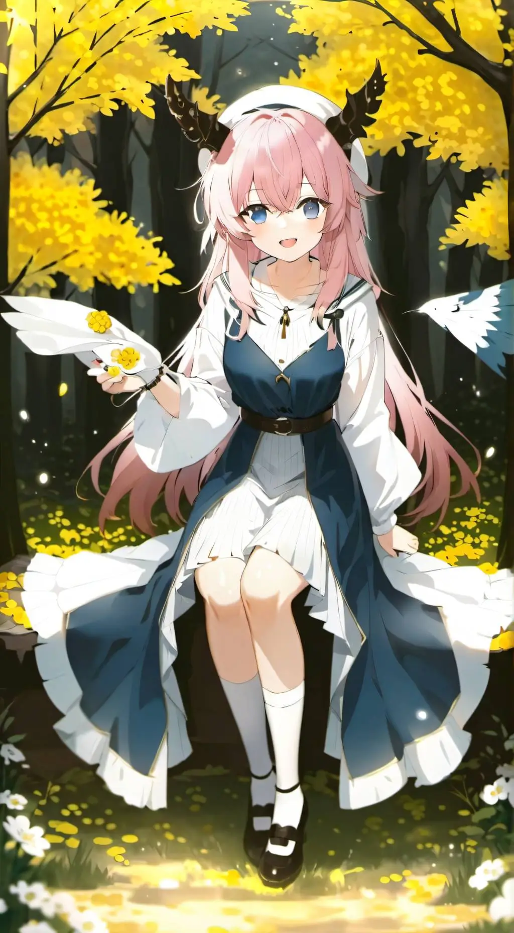ai character: Ria Watana  background