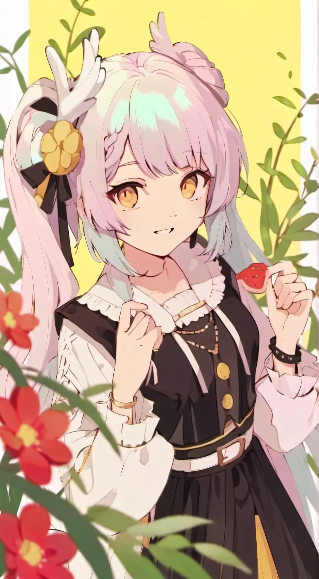 ai character: mha x kny background