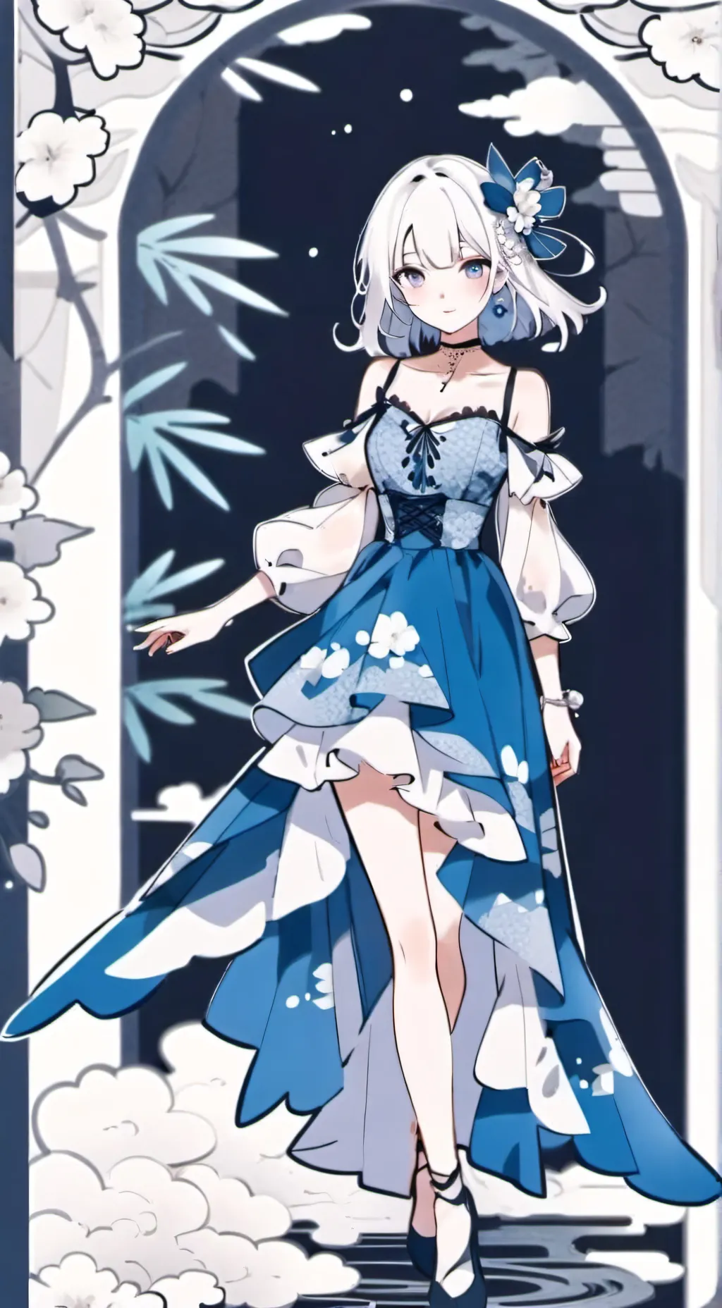 ai character: Para sprunki background