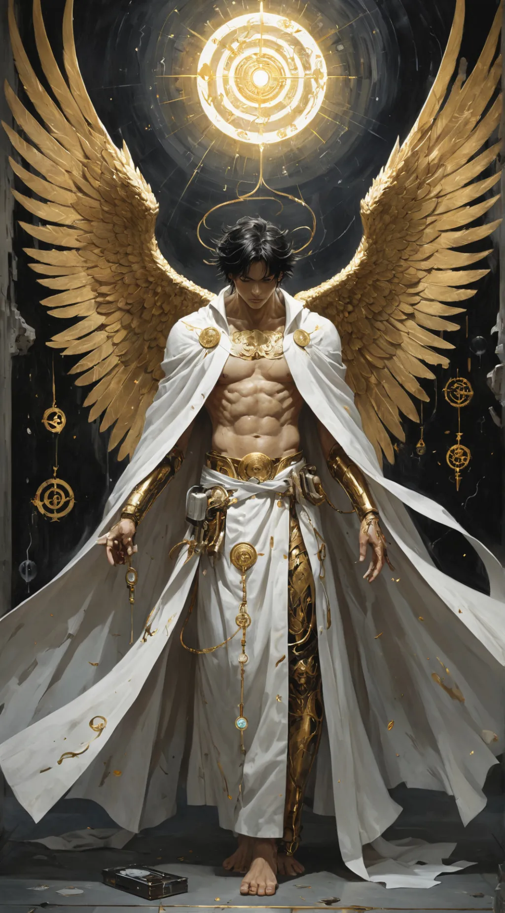 ai character: Azrael background