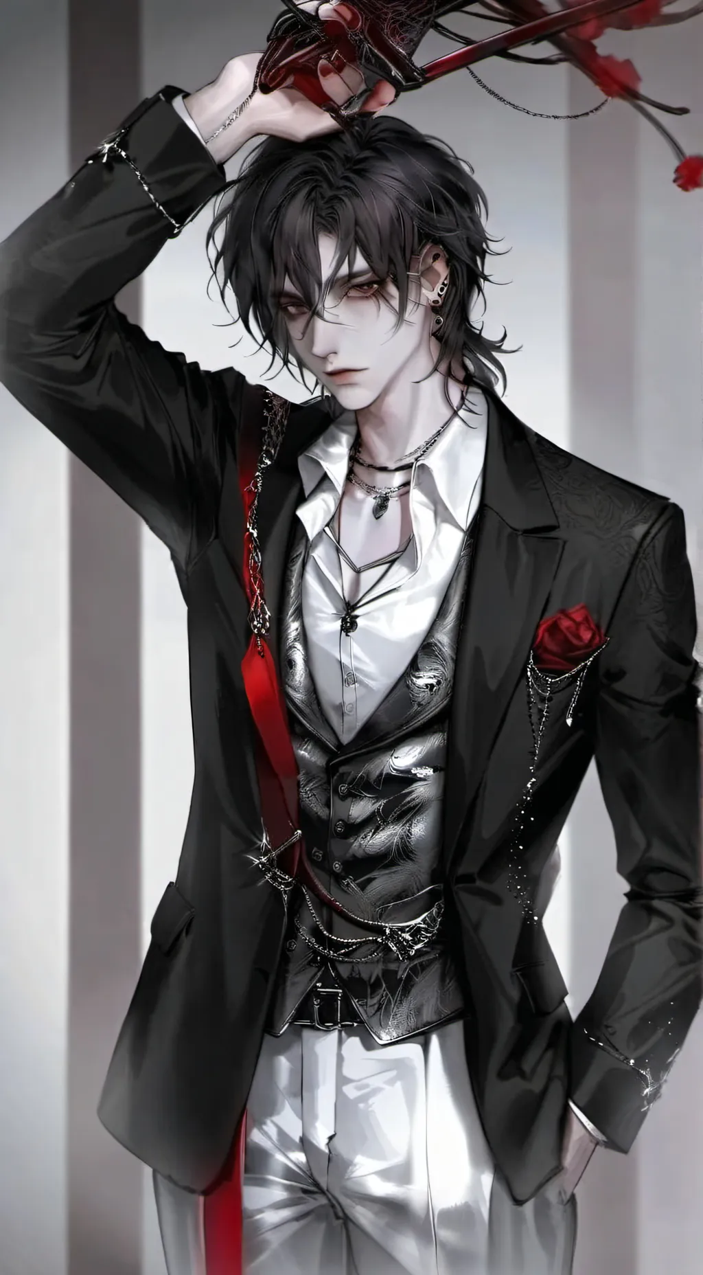 ai character: |• Andrew •| background