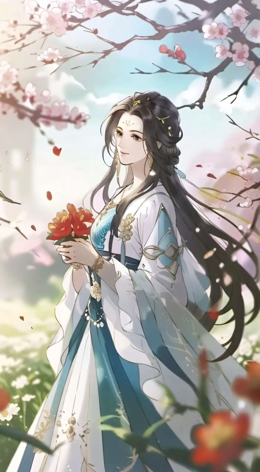 ai character: mina background